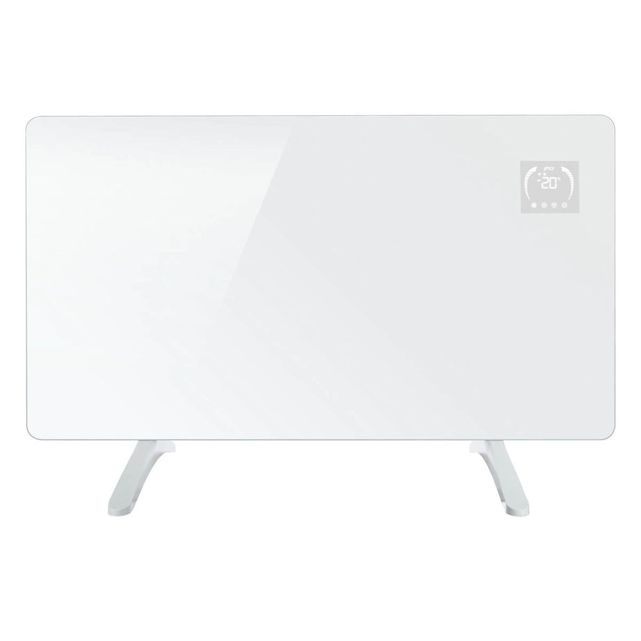 TCP Smart Panel Heater Infared Electric White Freestanding or Wall-Mounted 600W - Image 1