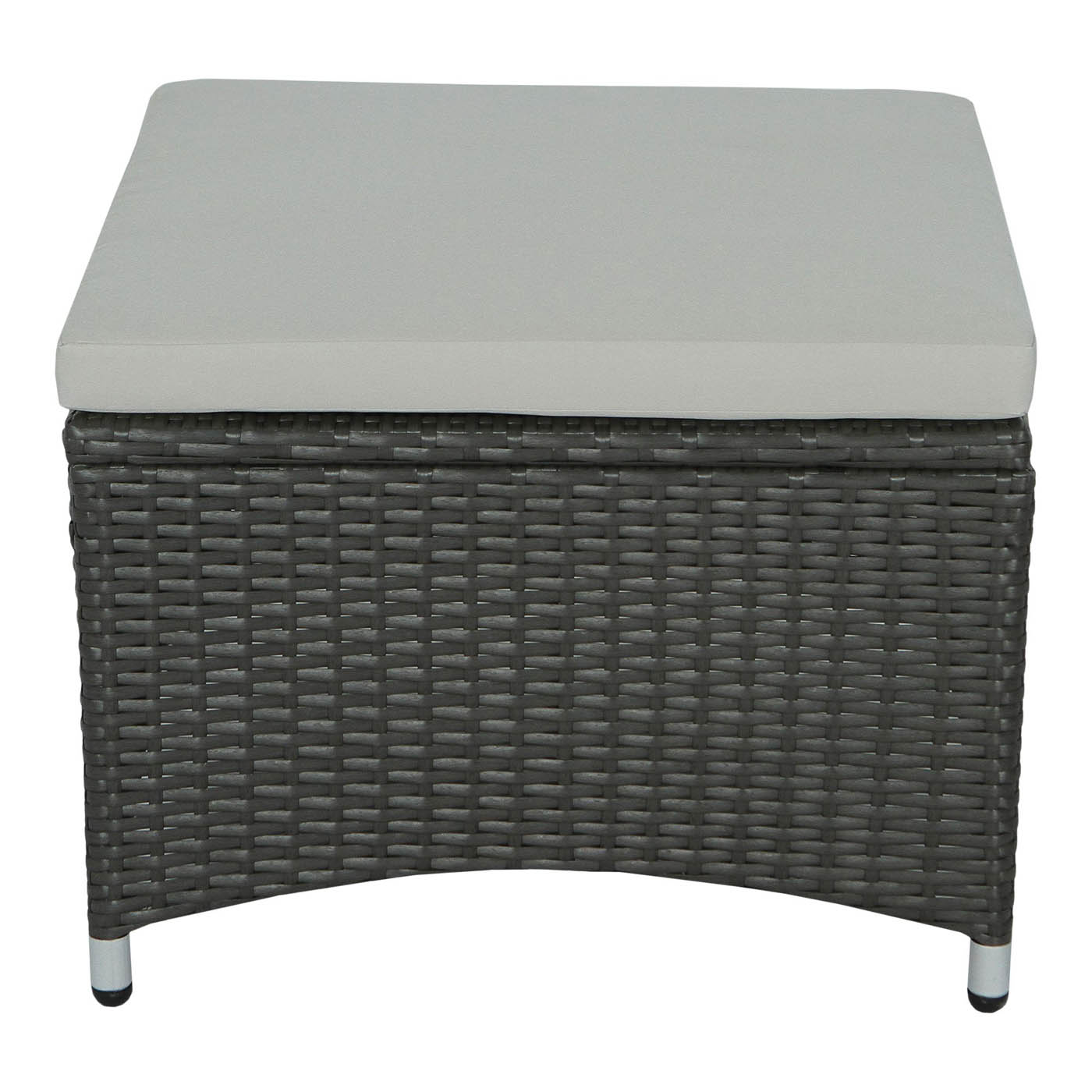 Derry Beige Rattan effect 3 Seater Corner Coffee set - Image 8