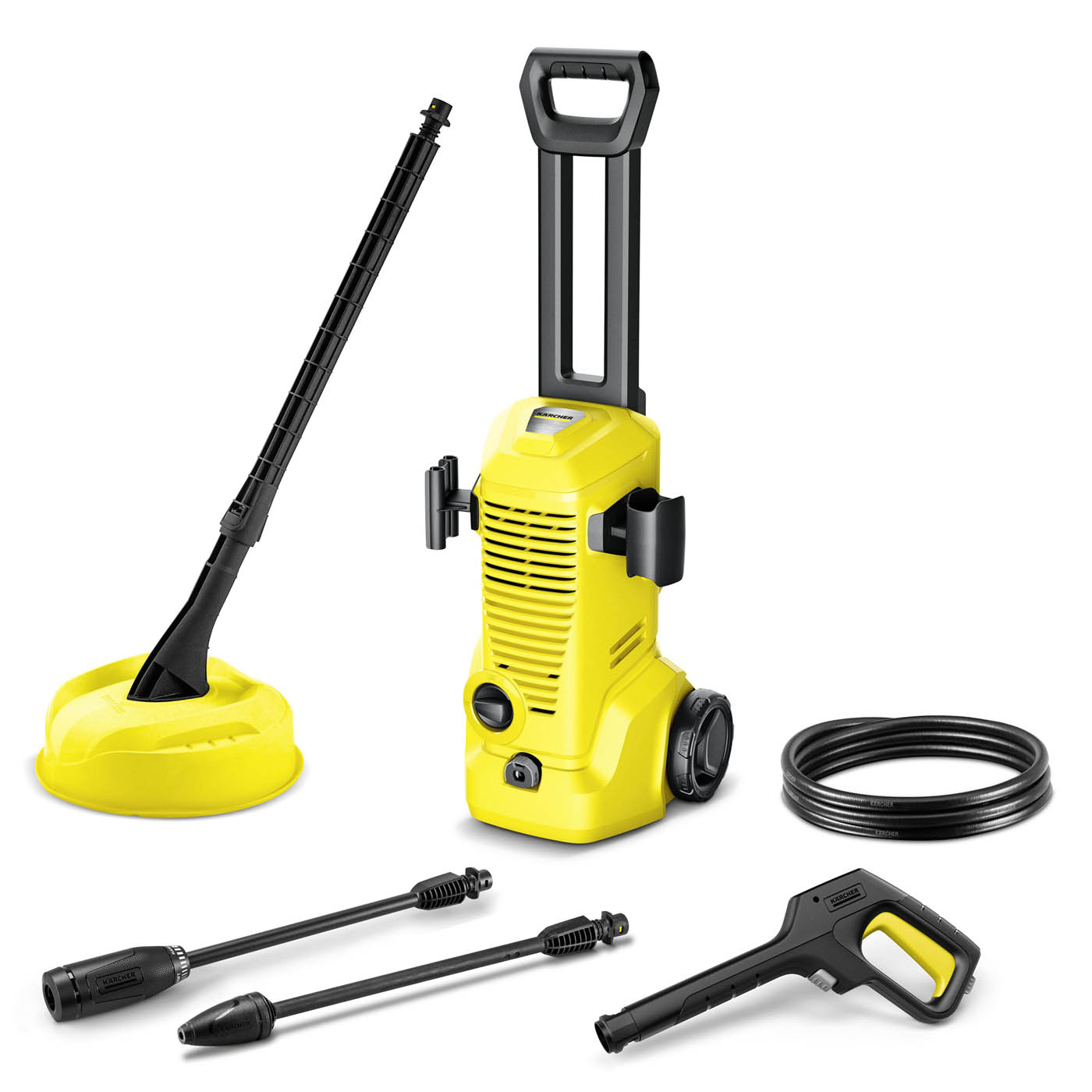 Karcher K2 High Pressure Washer Jet 110bar 1.4kW Home Car Garden Patio Cleaner - Image 1
