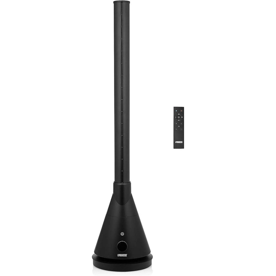 Princess Tower Fan Cooler Heater Portable Smart Black 2 In 1 Freestanding - Image 1