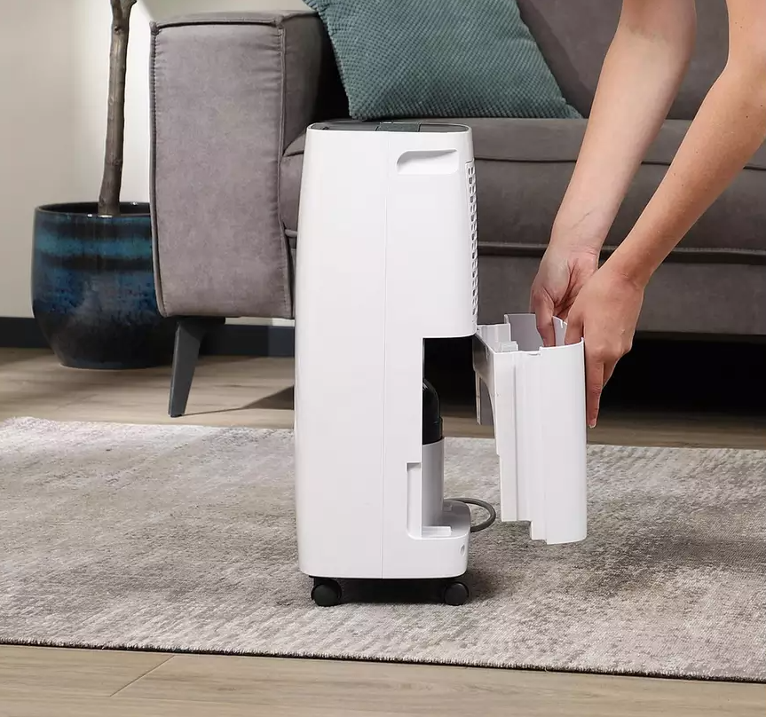 Princess Dehumidifier 368010 Digital LED Display Portable Wheeled 2.5L No Hose - Image 9