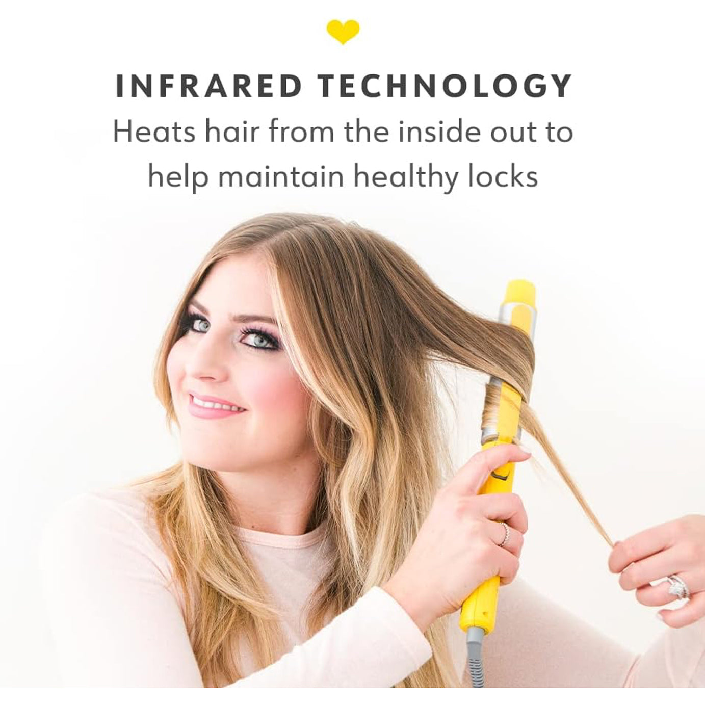 Drybar Hair Curling Heated Iron Styling Tool Ionic Infrared For All Hair Types - Image 5