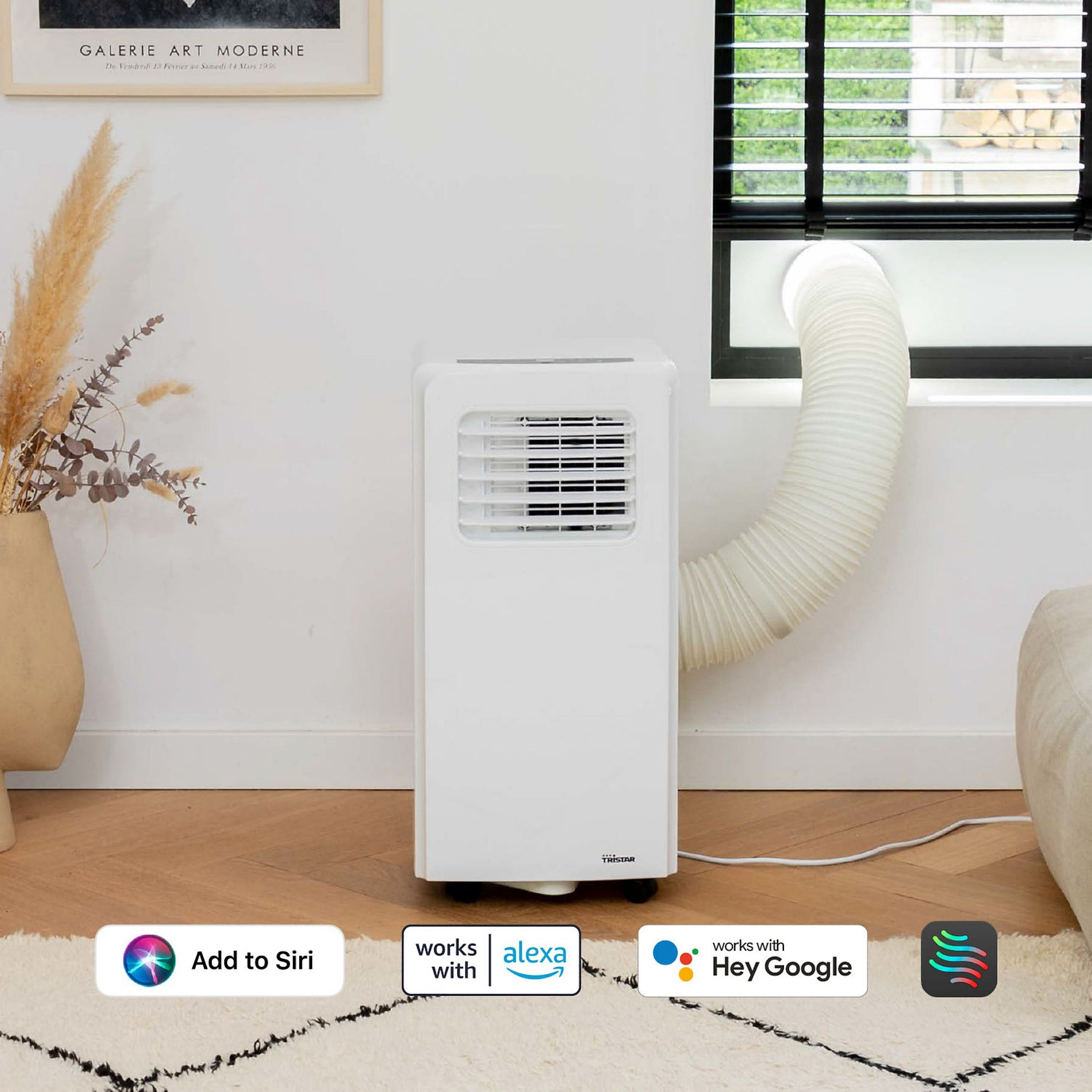 Tristar Air Conditioner Smart White Portable Digital Freestanding 7000BTU - Image 8