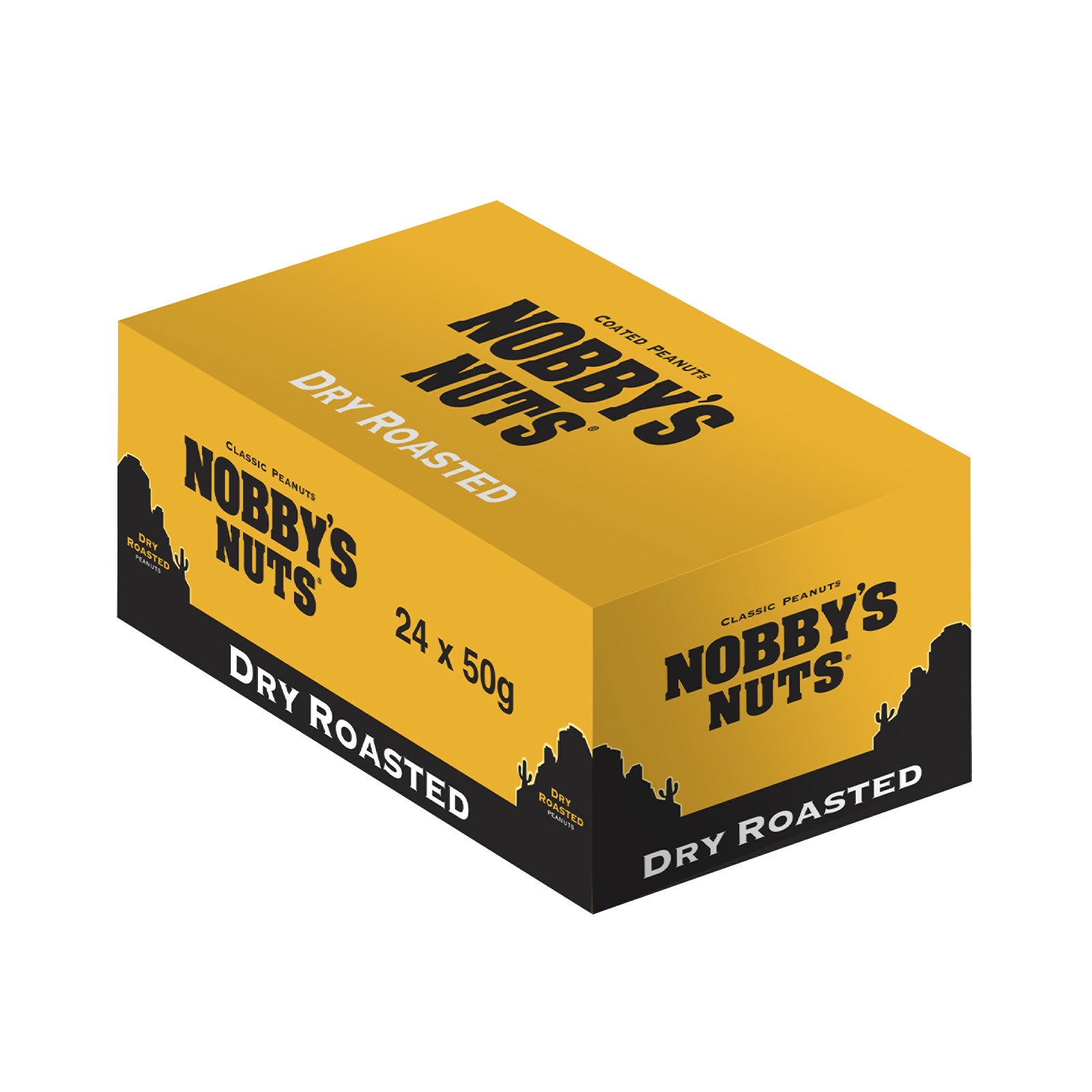 Nobby's Nuts Dry Roasted Peanuts Classic For Vegetarians 24 x 50g - Image 3