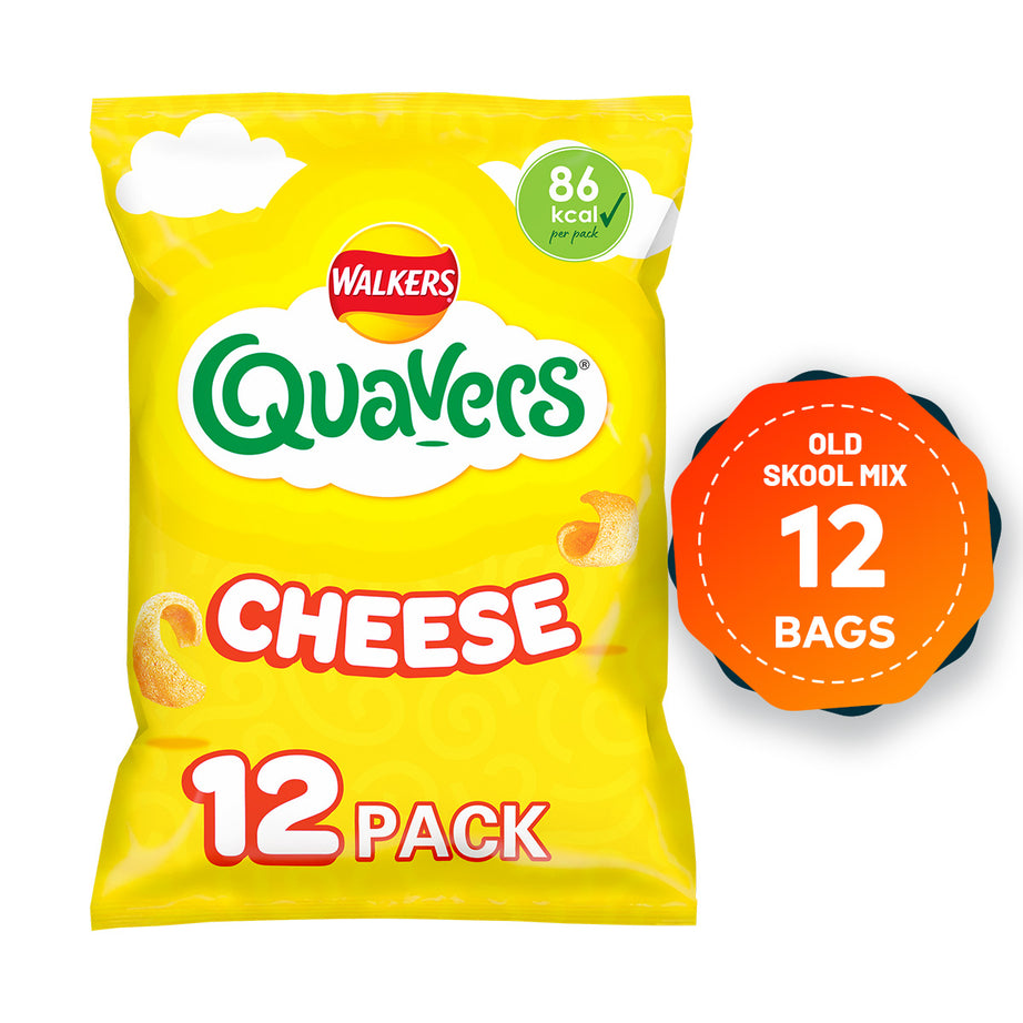 Walkers Crisps Salt Vinegar Quavers Cheese Prawn Cocktail Bundle 88 Bags - Image 6