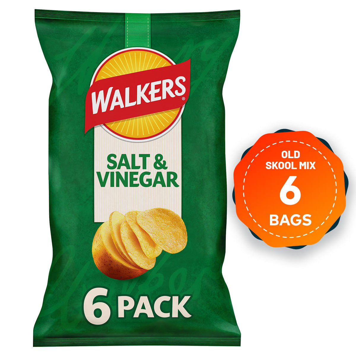 Walkers Crisps Salt Vinegar Quavers Cheese Prawn Cocktail Bundle 88 Bags - Image 7
