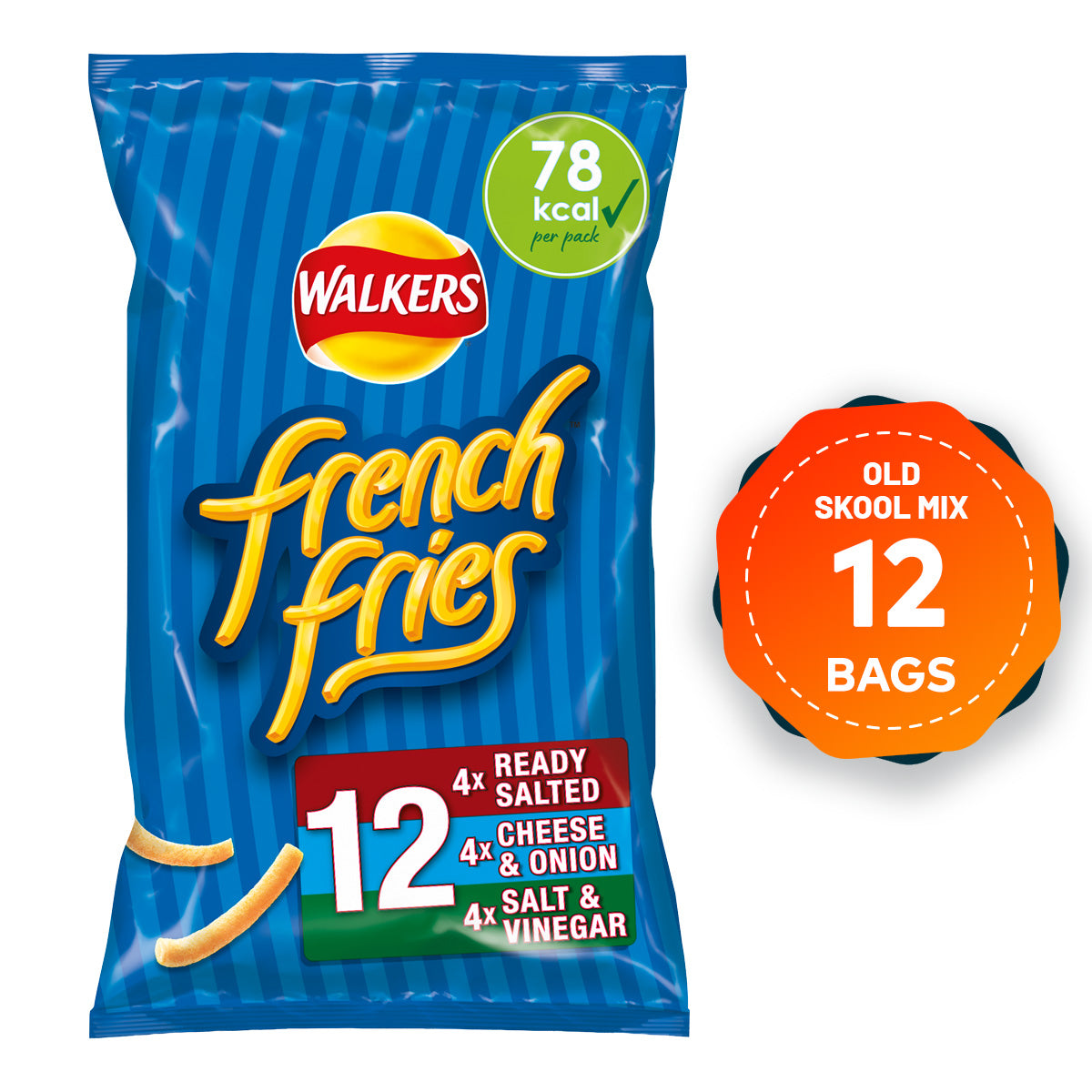 Walkers Crisps Salt Vinegar Quavers Cheese Prawn Cocktail Bundle 88 Bags - Image 8