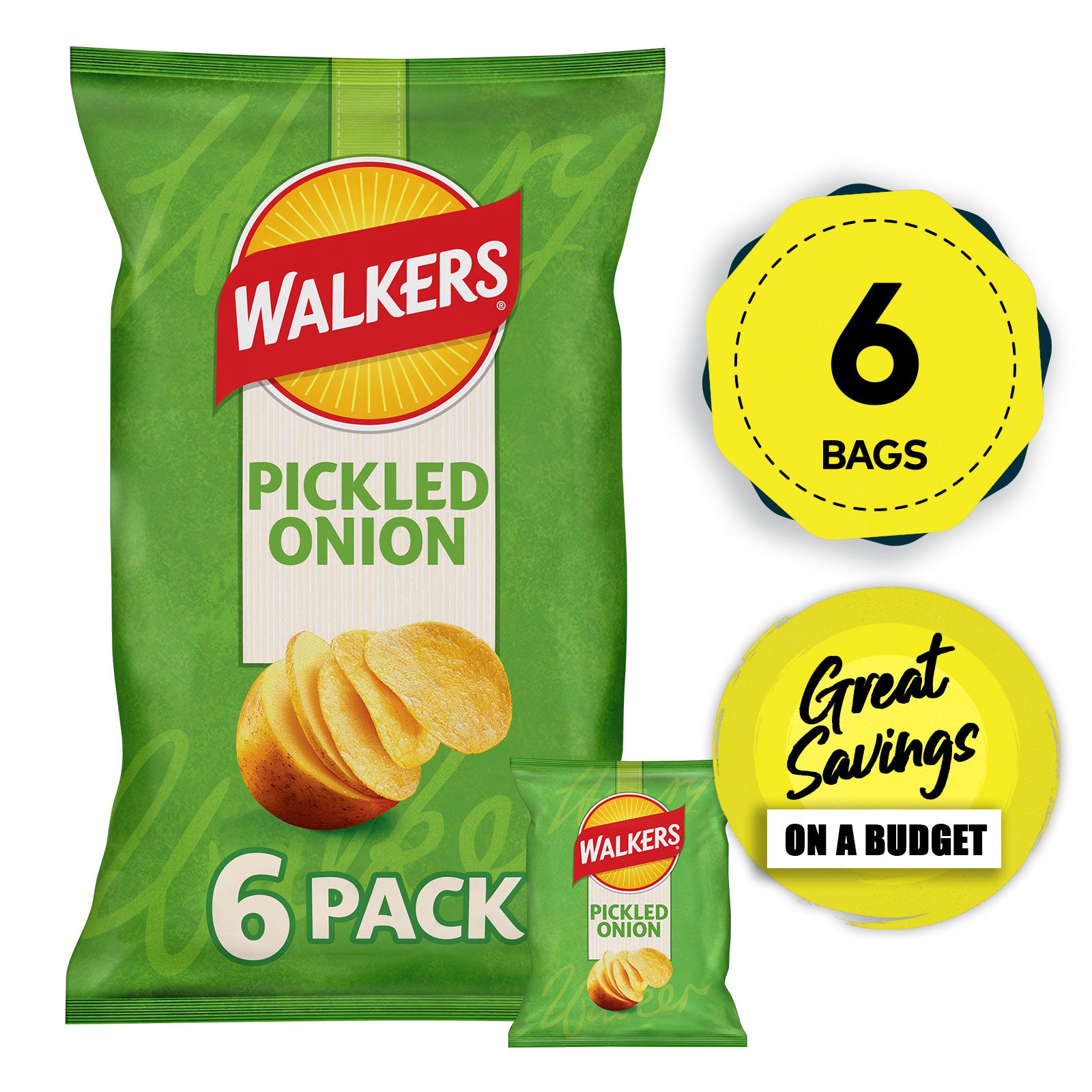 Walkers Crisps Salt & Vinegar Worcester Prawn Chicken Smoky Bacon Bundle 54 Bags - Image 6