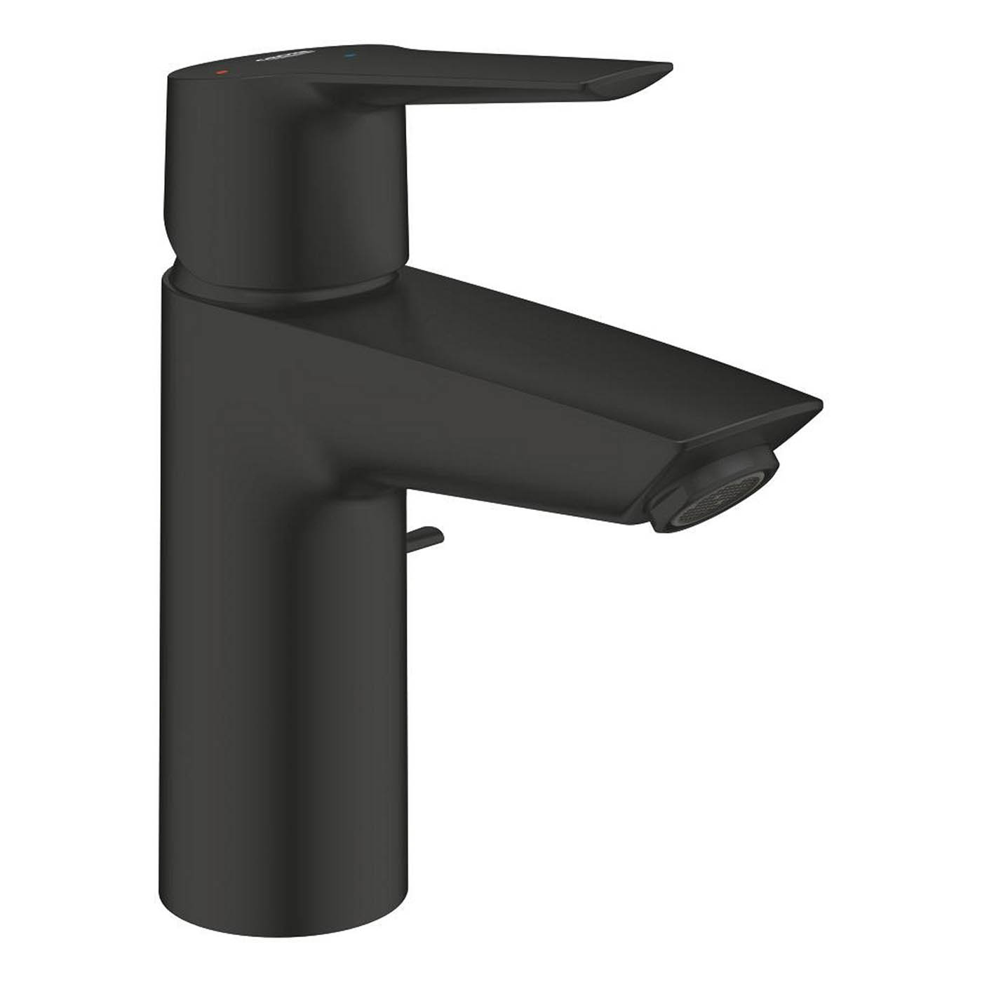 Grohe Bathroom Basi Tap Mixer Black Single Lever 1/2" Modern Bathroom Faucet - Image 1