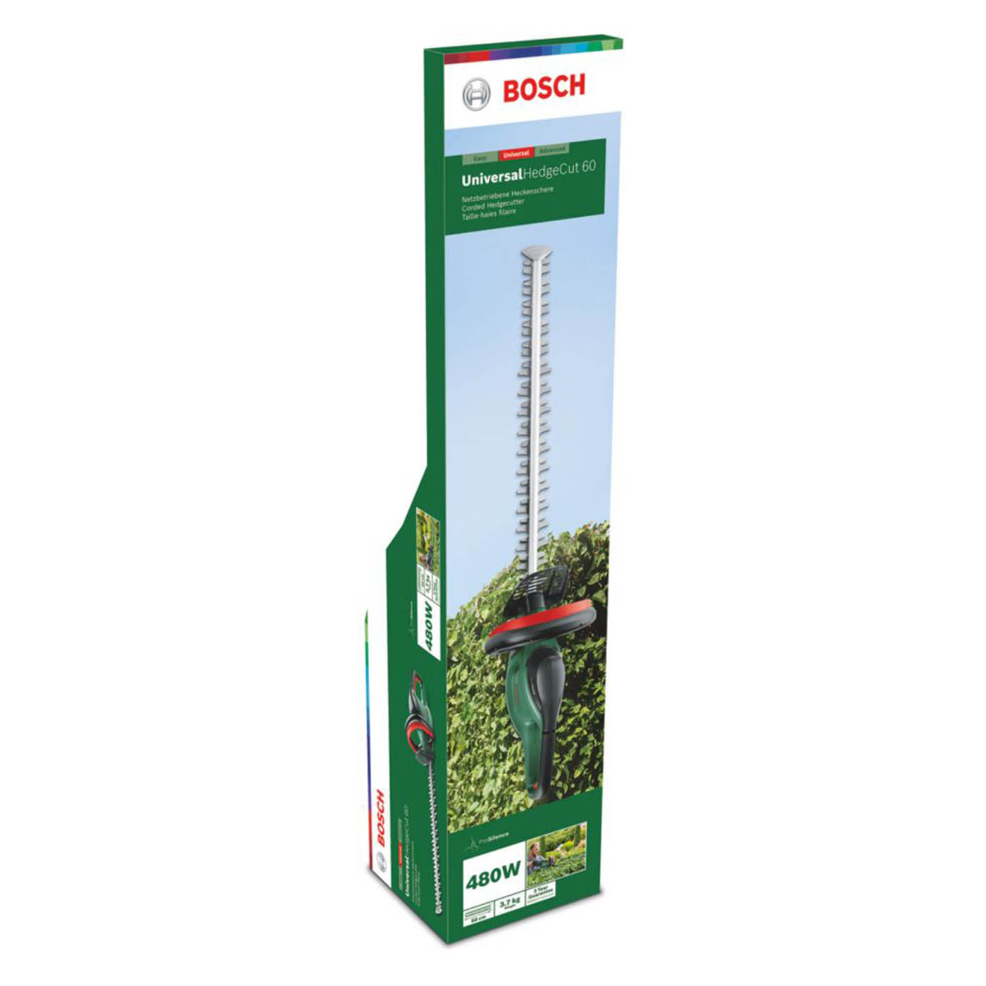 Bosch Hedge Trimmer Electric UniversalHedgeCut60 Garden 60cm Cutter 480W - Image 6