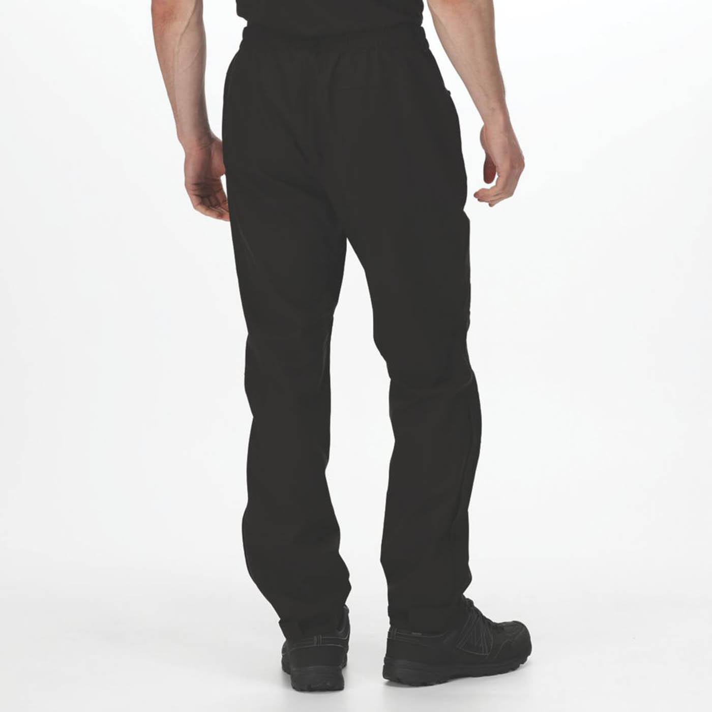 Regatta Work Over Trousers Mens Black Waterproof Breathable 3X Large 43W 32L - Image 4