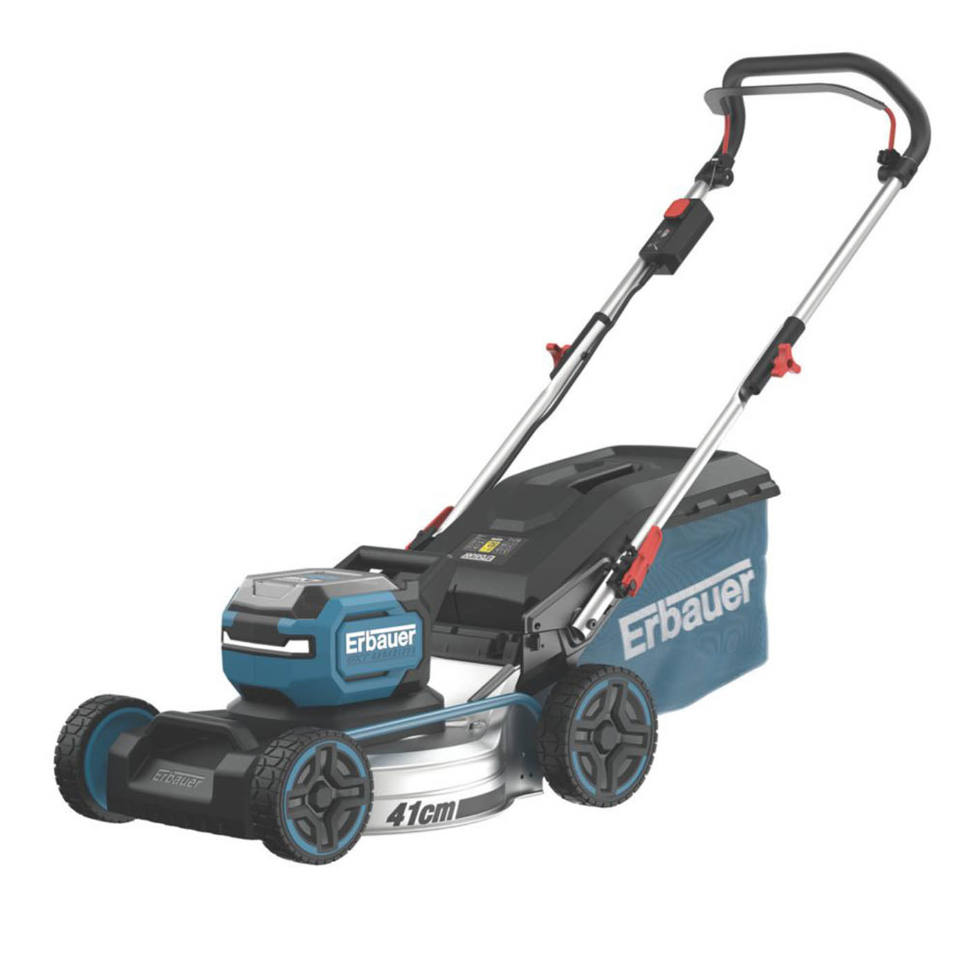 Erbauer Lawnmower Cordless 36V 1 x 4.0/8.0Ah Li-Ion ERT1041GLM Mulching 50L - Image 1