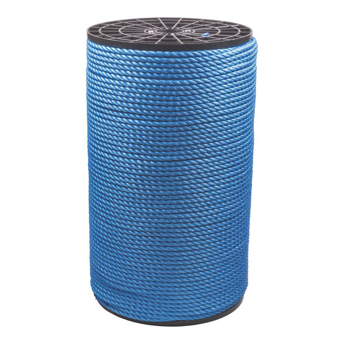 Essentials Twisted Rope Blue Flexible UV Resistant Light Duty 8mm x 500m - Image 1
