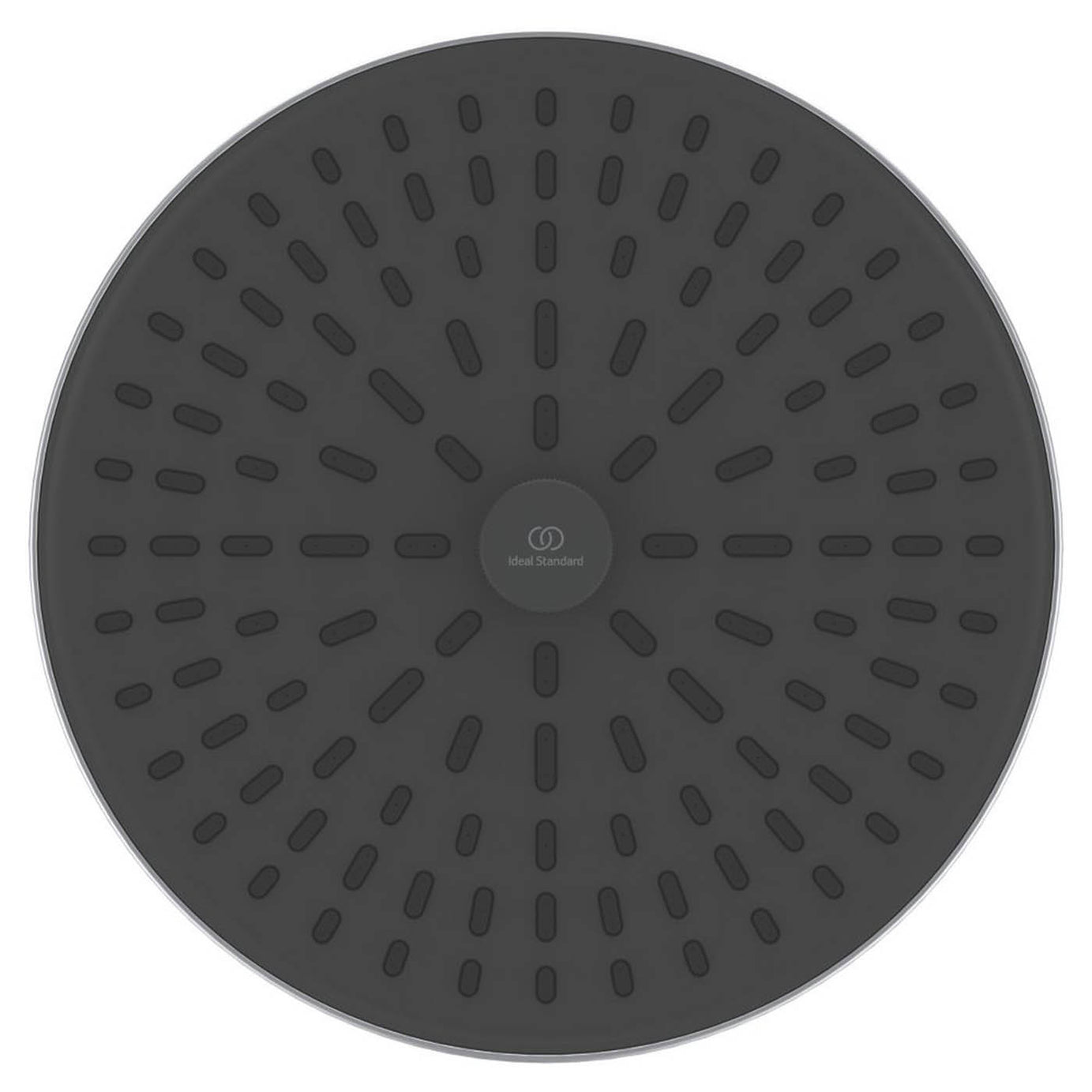 Ideal Standard Alu+ Fixed Rain Shower Head Silver 260mm - Image 4