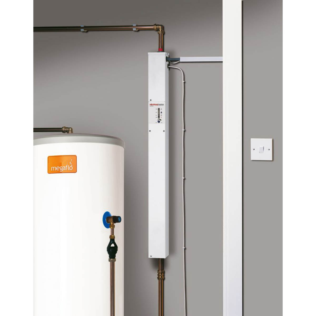 Heatrae Flow Boiler Electric 12kW AmptecC1200 White Heat Only Compact Indoor - Image 2