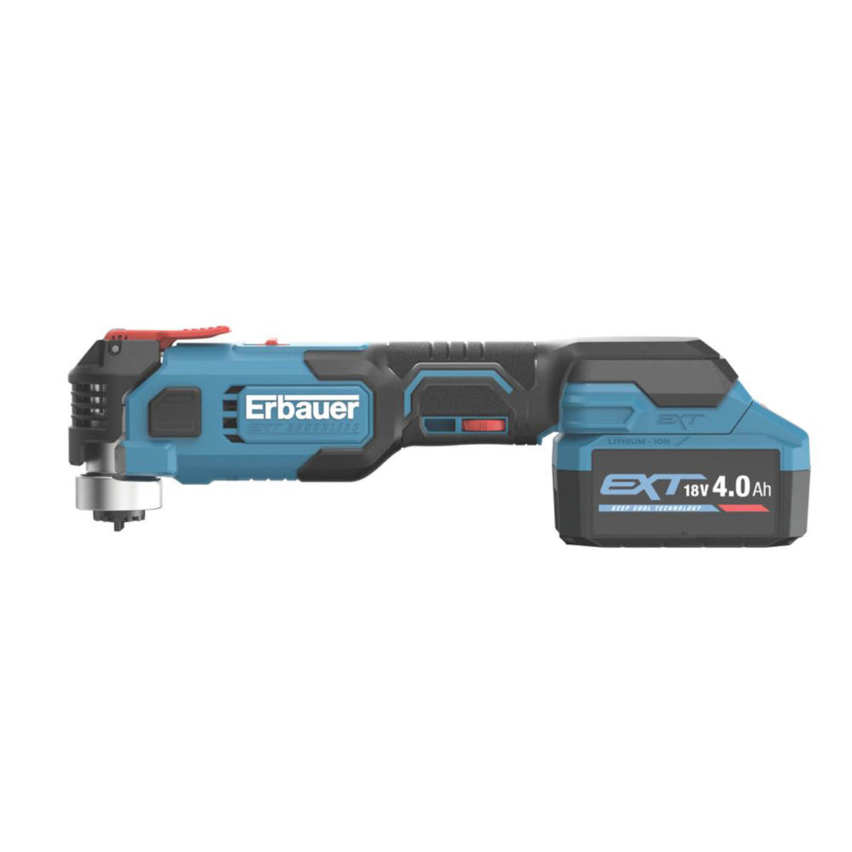 Erbauer Multi Tool Cordless 18V 1 x 4.0Ah Li-Ion ERI1080MLT Brushless Compact - Image 3