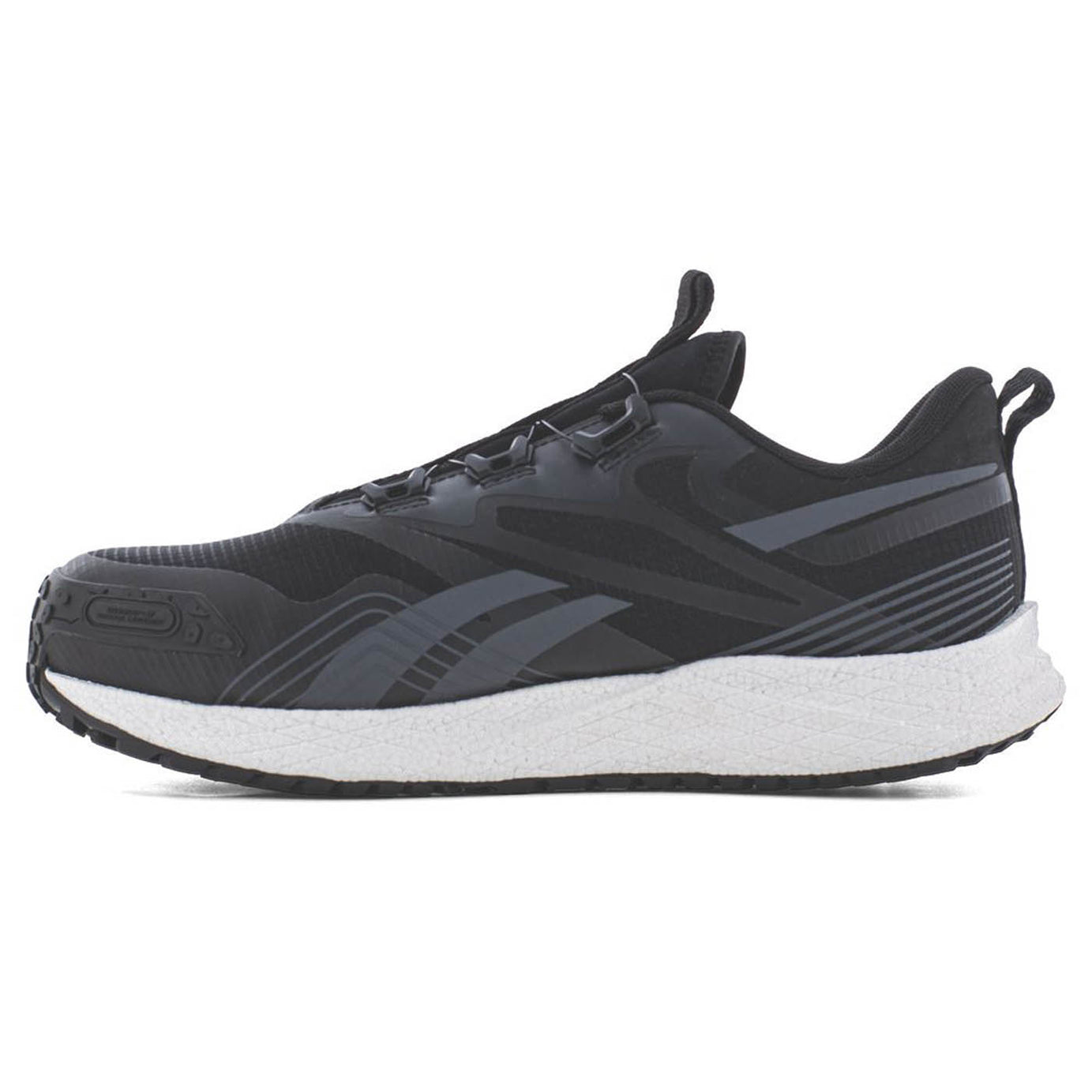 Reebok Safety Trainers Unisex Wide Fit Black Grey Shoes Composite Toe Size 10 - Image 3