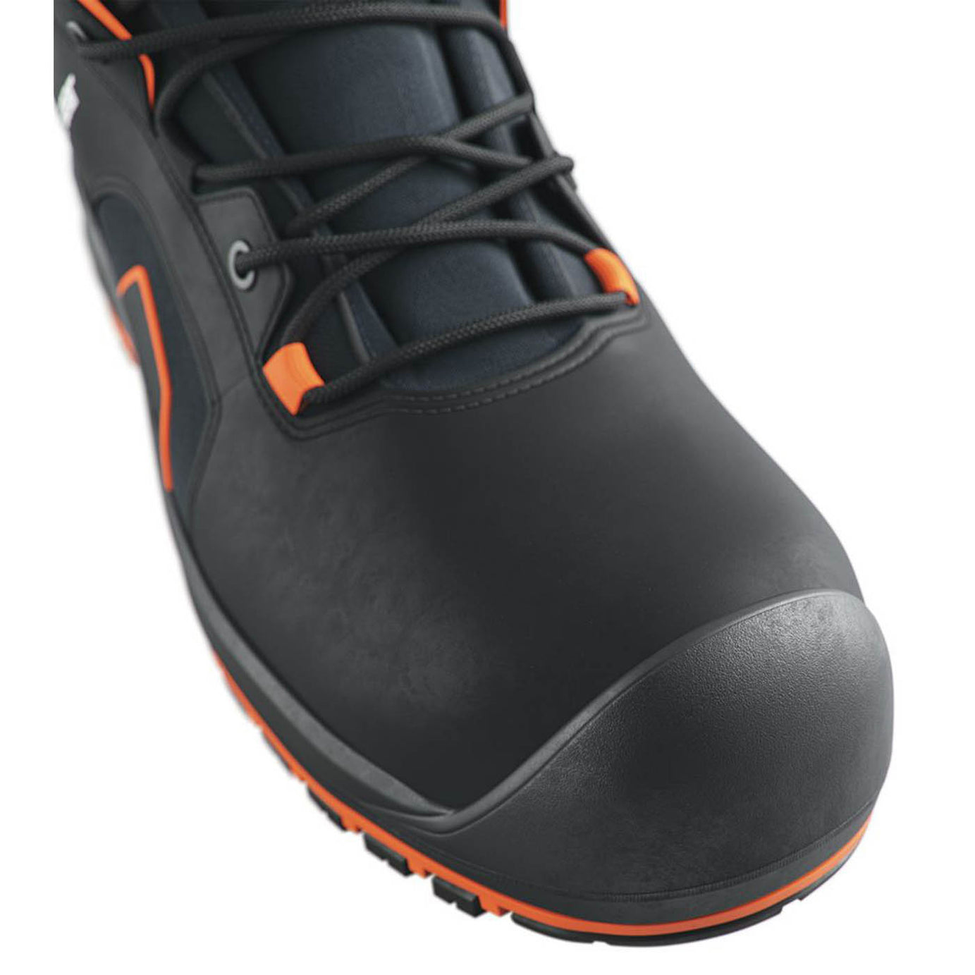 Solid Gear Safety Boots Mens Standard Fit Black Shoes Fibreglass Toe Size 12 - Image 2