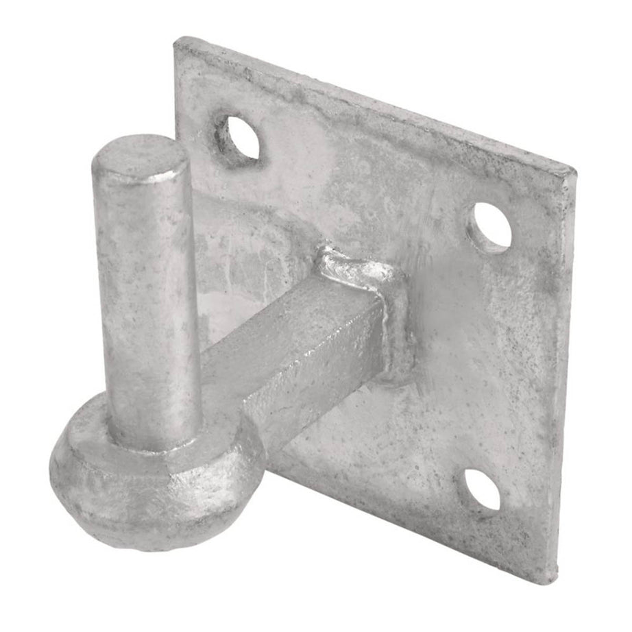 GateMate Adjustable Hinge Set Matt Silver Steel Corrosion Resistant 6 Pieces - Image 2