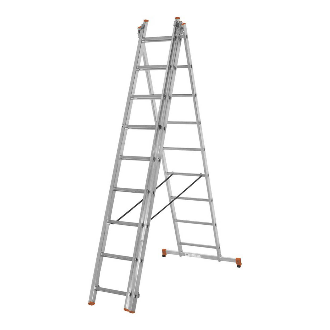Magnusson  Aluminium 5.2m Combination Ladder - Image 1