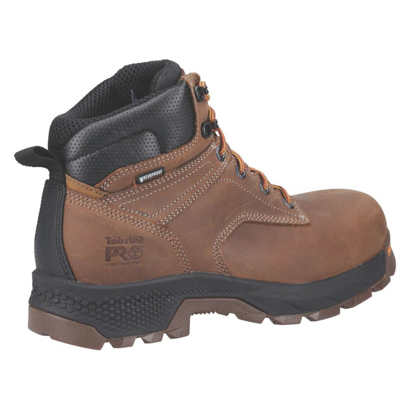 Timberland Pro Titan 6" Size 9  Brown Waterproof  Safety Boots - Image 3