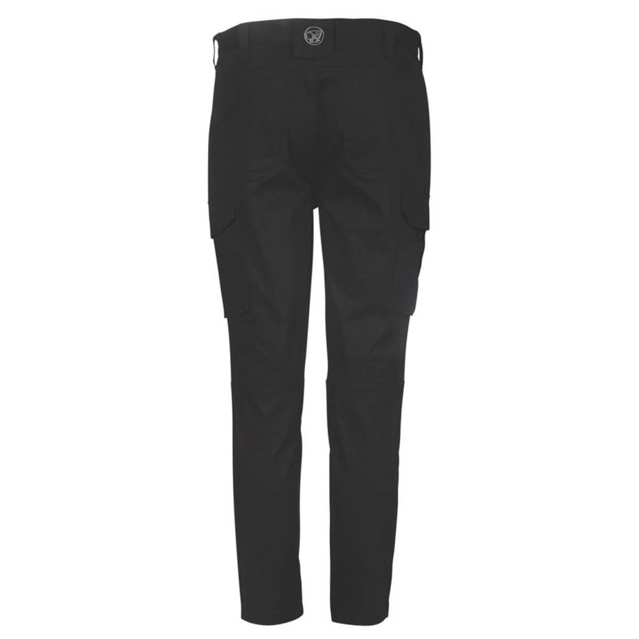 Apache Work Trousers Mens Slim Fit Black Lightweight Multi Pockets 34"W 29"L - Image 4