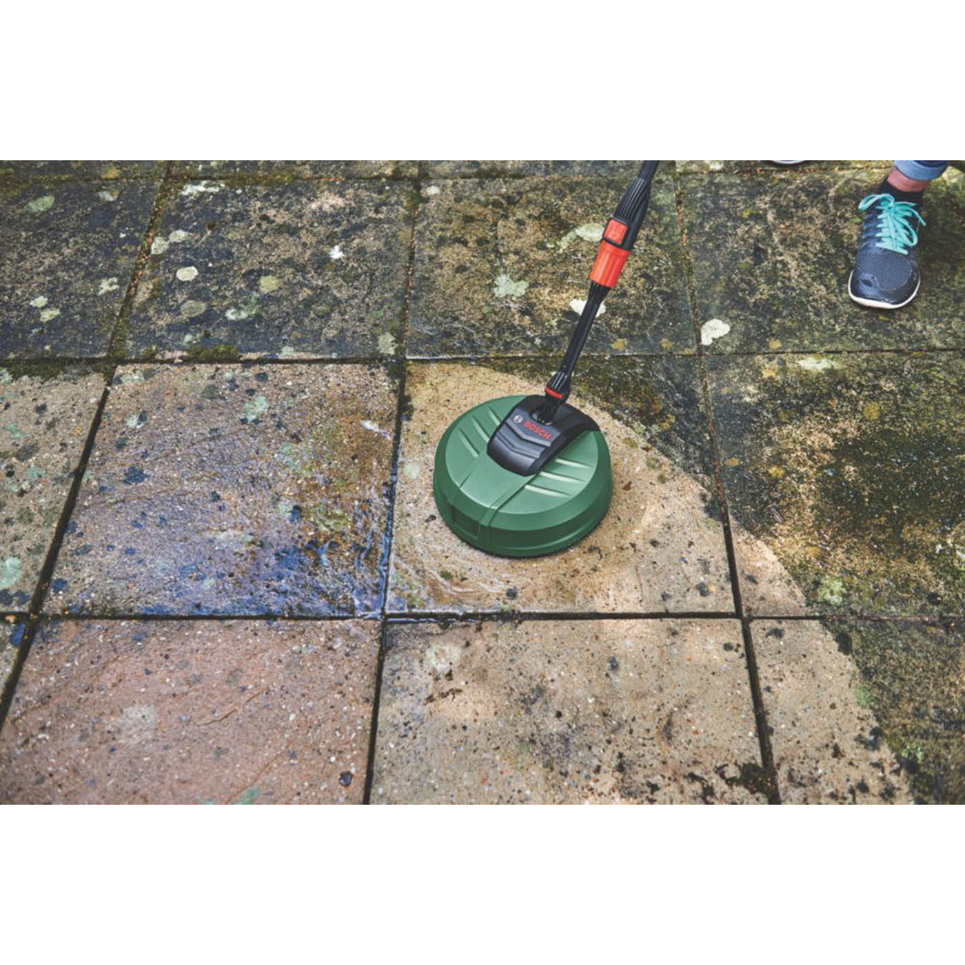 Bosch Patio Cleaner Attachment For Pressure Washer AquaSurf Clip On 250mm - Image 4