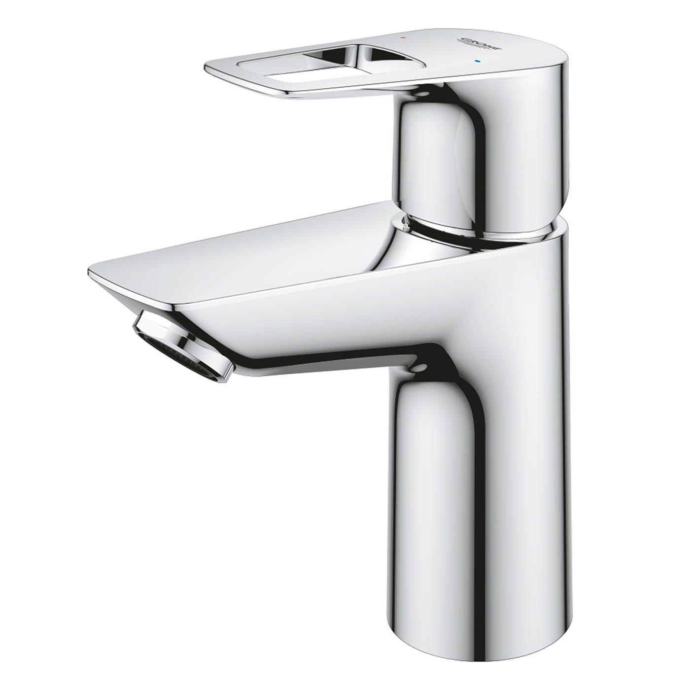 Grohe Bathroom Basin Tap Mixer Chrome Single Lever Waste Modern Faucet - Image 4