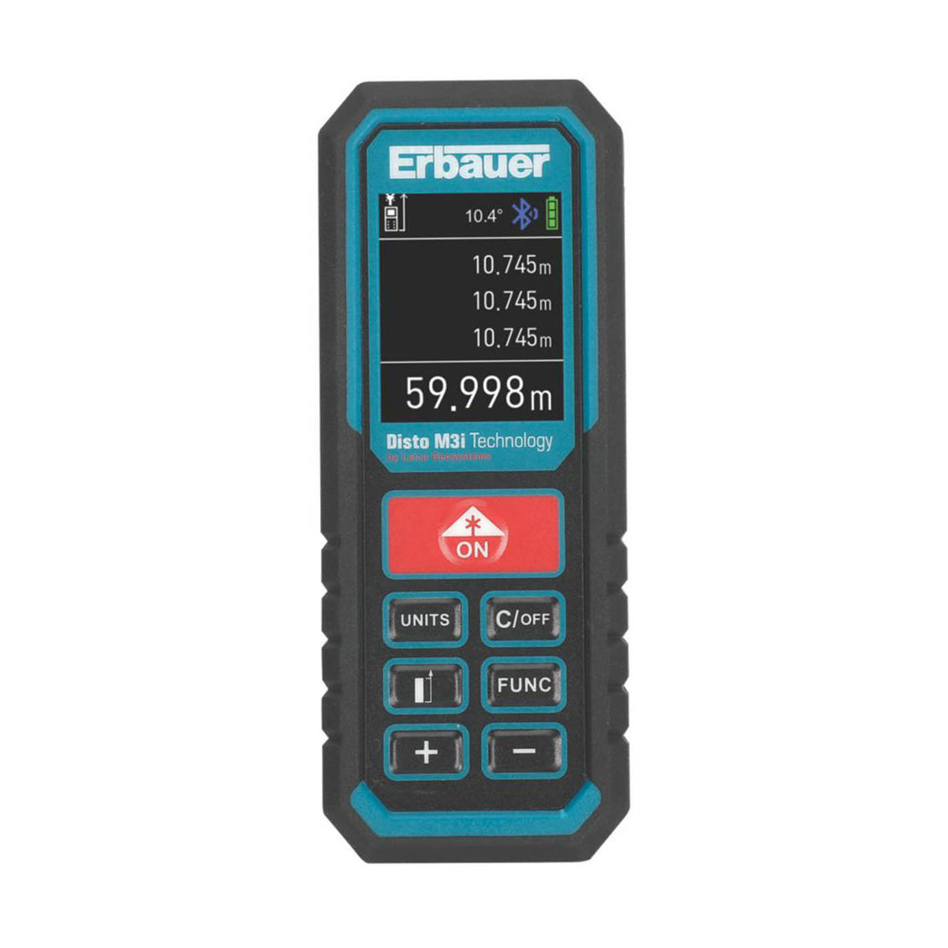 Erbauer Distance Measurer Digital 60m Laser Class 2 Indoor Outdoor Smart - Image 1