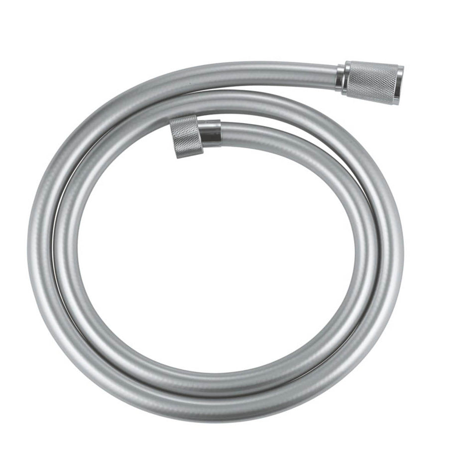 Grohe Shower Hose Silver AntiFold TwistStop Universal Durable 8mm x 1250mm - Image 1