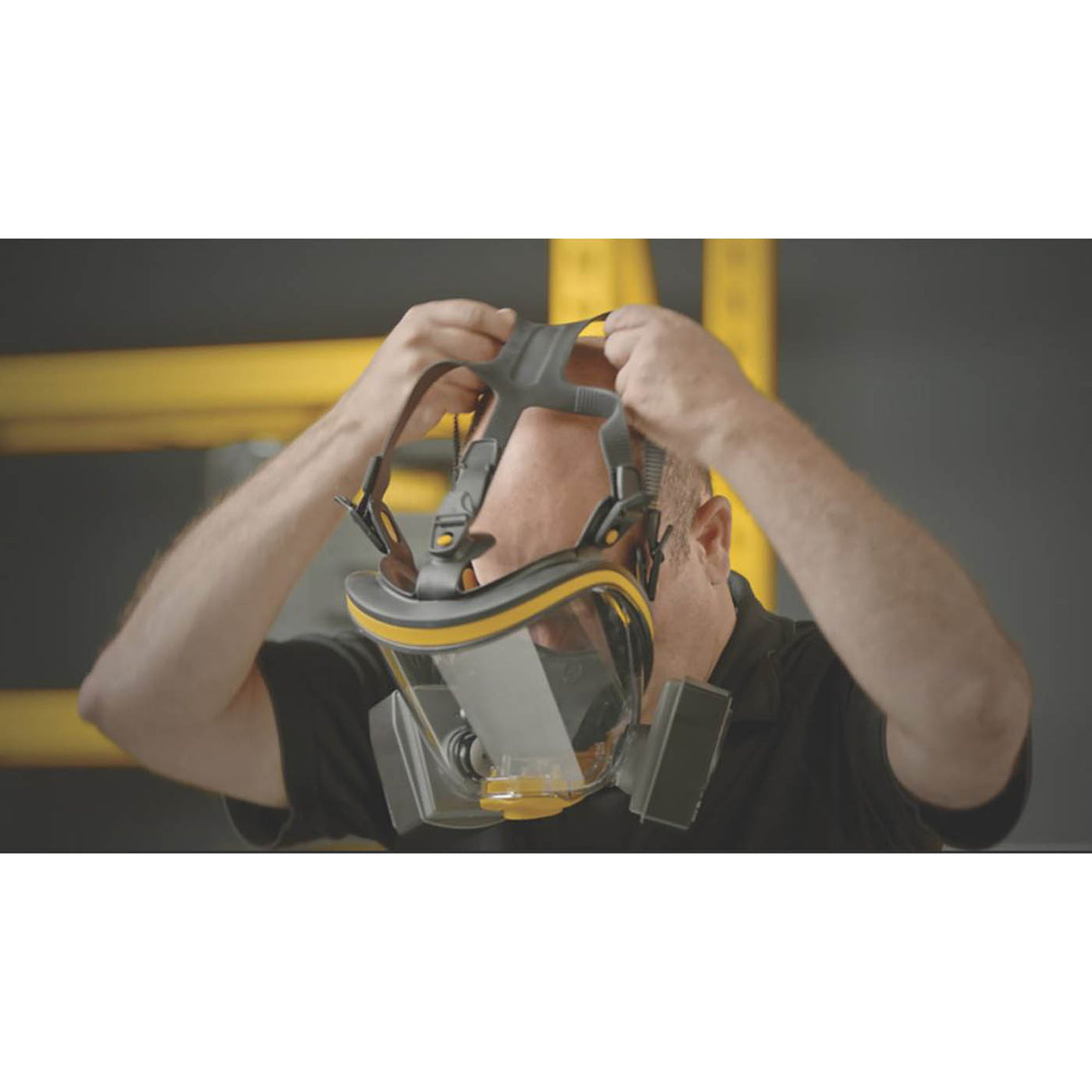 DeWalt Full Face Mask Respirator Unisex A2-P3 Vapour Gas Dust Silica Large - Image 4