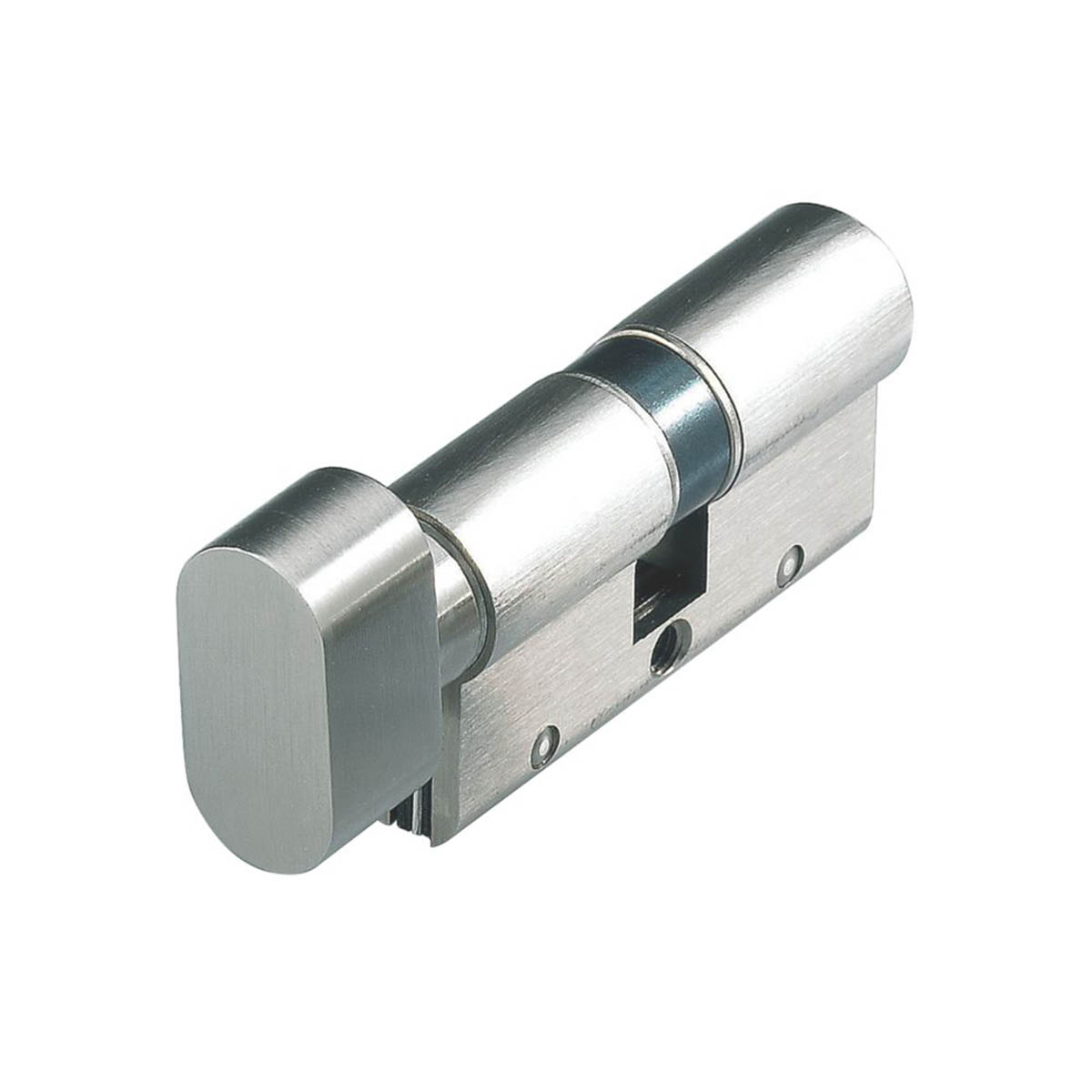 Cisa  Astral S Series 10-Pin Euro Cylinder & Thumbturn 50-50 (100mm) Nickel-Plated - Image 2