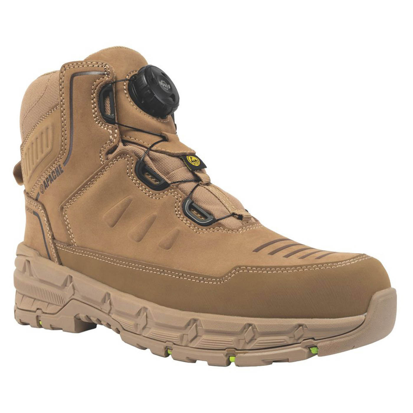 Apache Stonehenge Size 13  Stone Waterproof Steel Toe Cap Safety Boots - Image 1