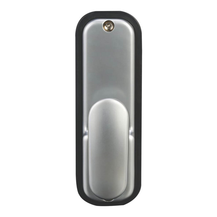 Smith & Locke Digital Door Lock Push Button Silver 37.5mm Keyless Rustproof - Image 2