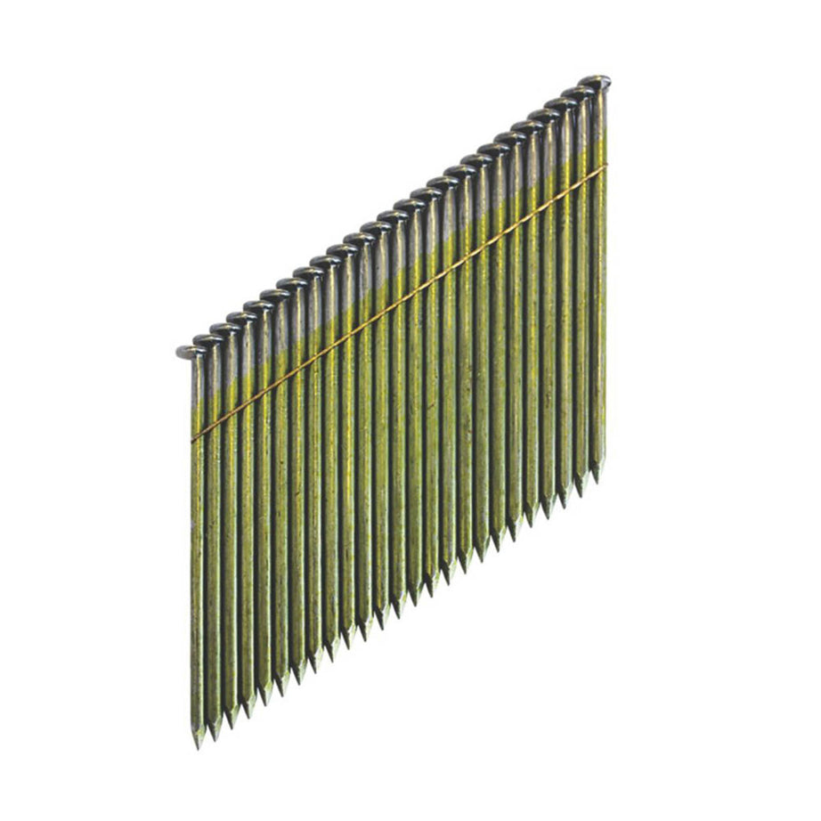 DeWalt Framing Stick Nails Galvanised Collated Ring Shank 2.8 x 75mm 2200 Pack - Image 1