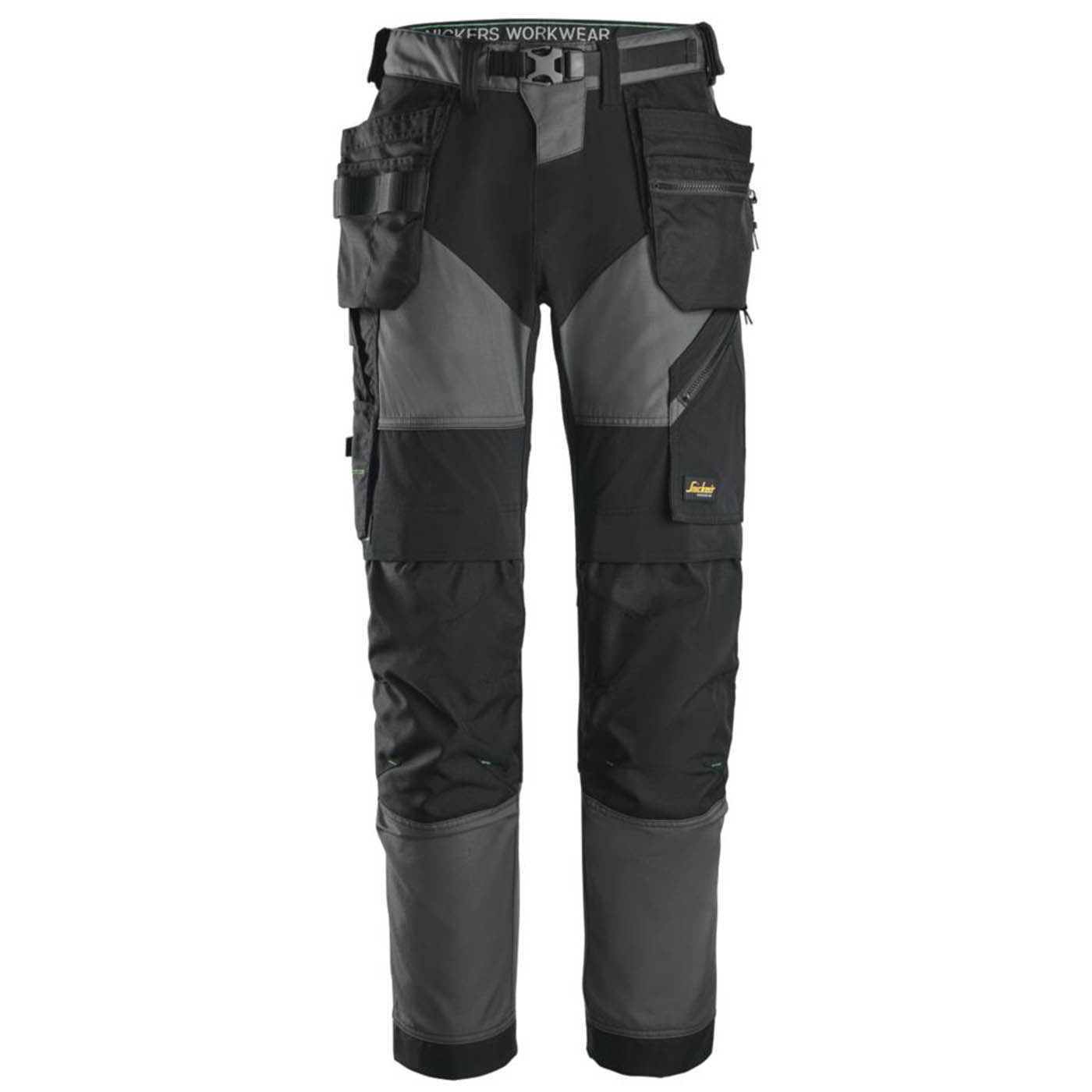 Snickers Mens Work Trousers 6902 Stretch Steel Grey Cargo Lightweight 31"W 30"L - Image 1