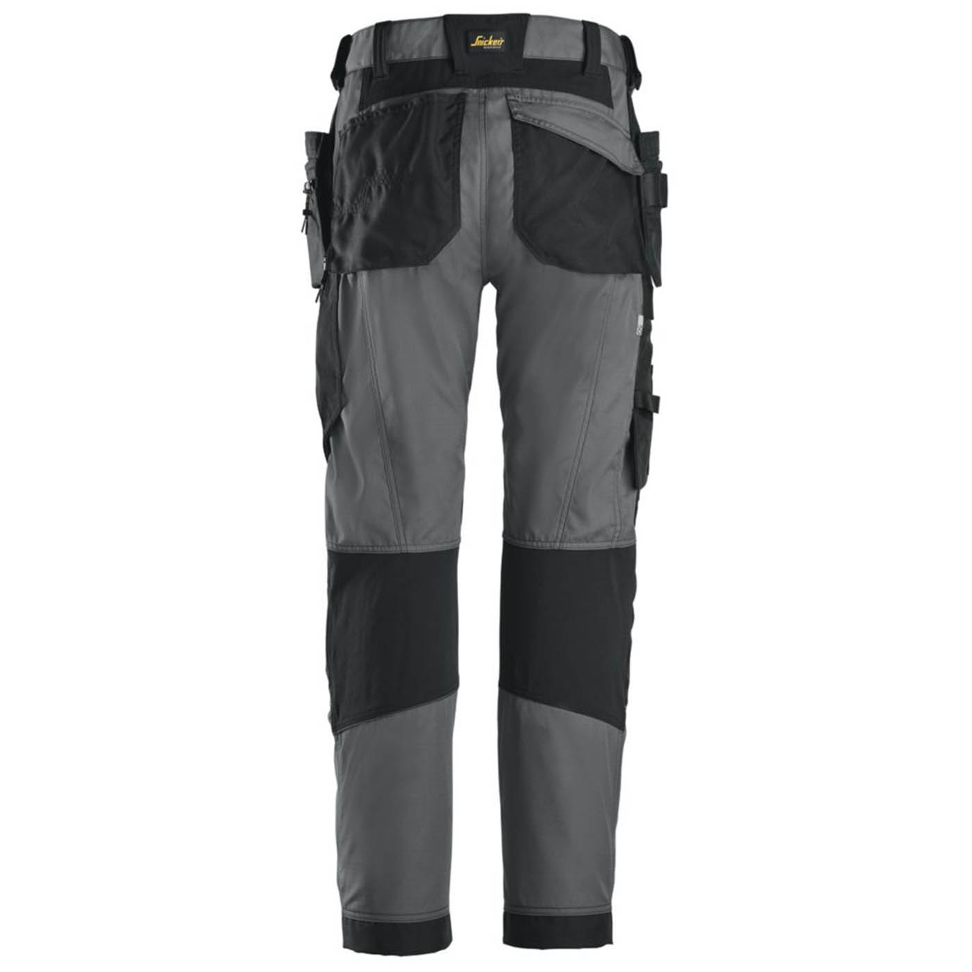 Snickers Mens Work Trousers 6902 Stretch Steel Grey Cargo Lightweight 31"W 30"L - Image 4