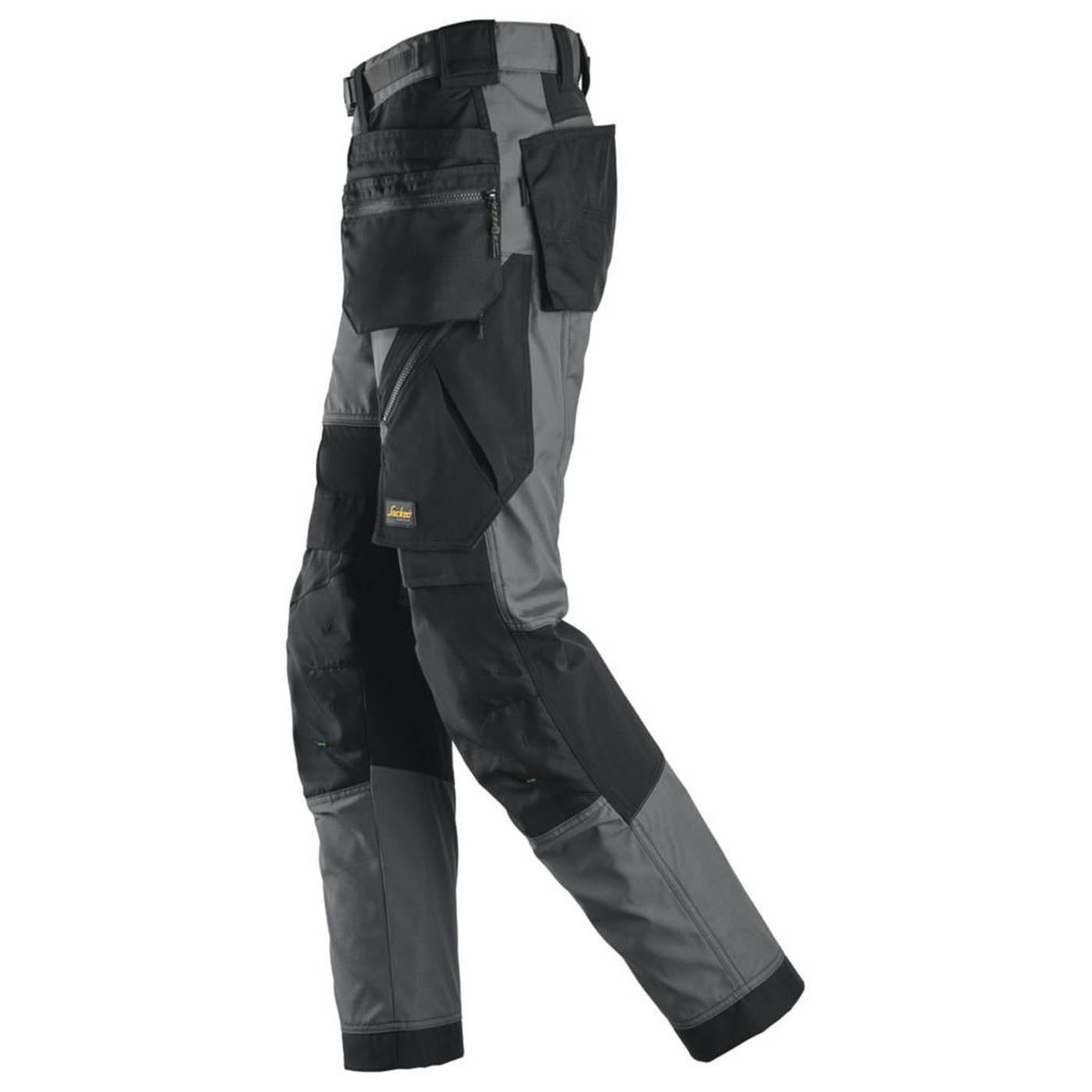 Snickers Mens Work Trousers 6902 Stretch Steel Grey Cargo Lightweight 31"W 30"L - Image 5