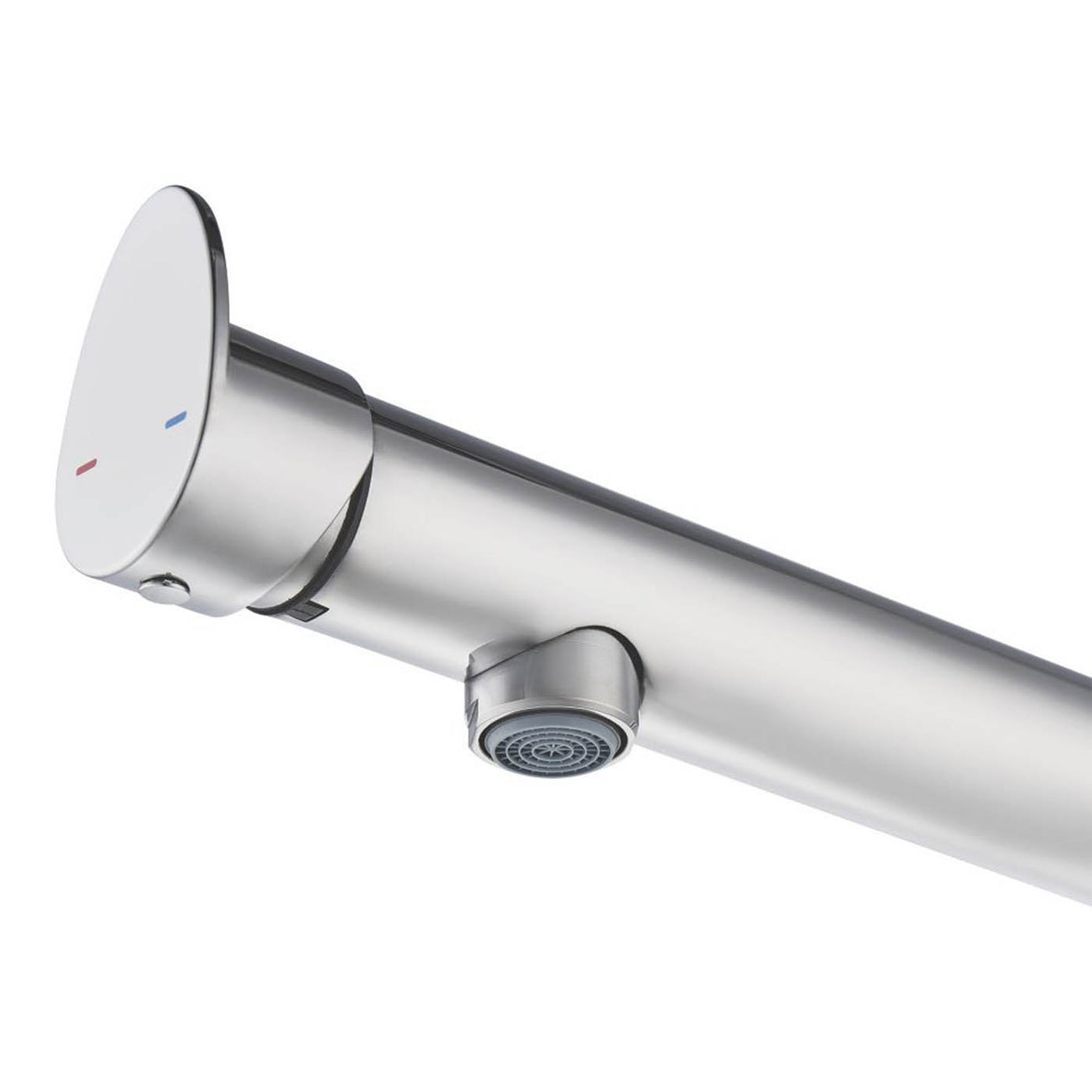 Cascabel Mono Mixer Tap Chrome Single Lever Control Modern (H)218 mm - Image 5