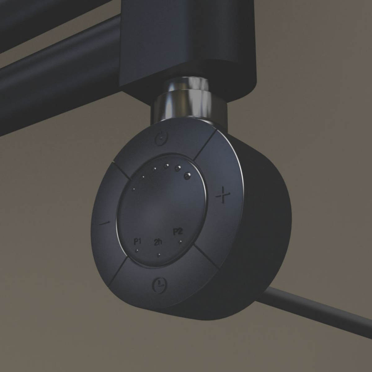 Towelrads Towel Radiator Heating Element Smart Thermostatic Black LCD 600W - Image 2