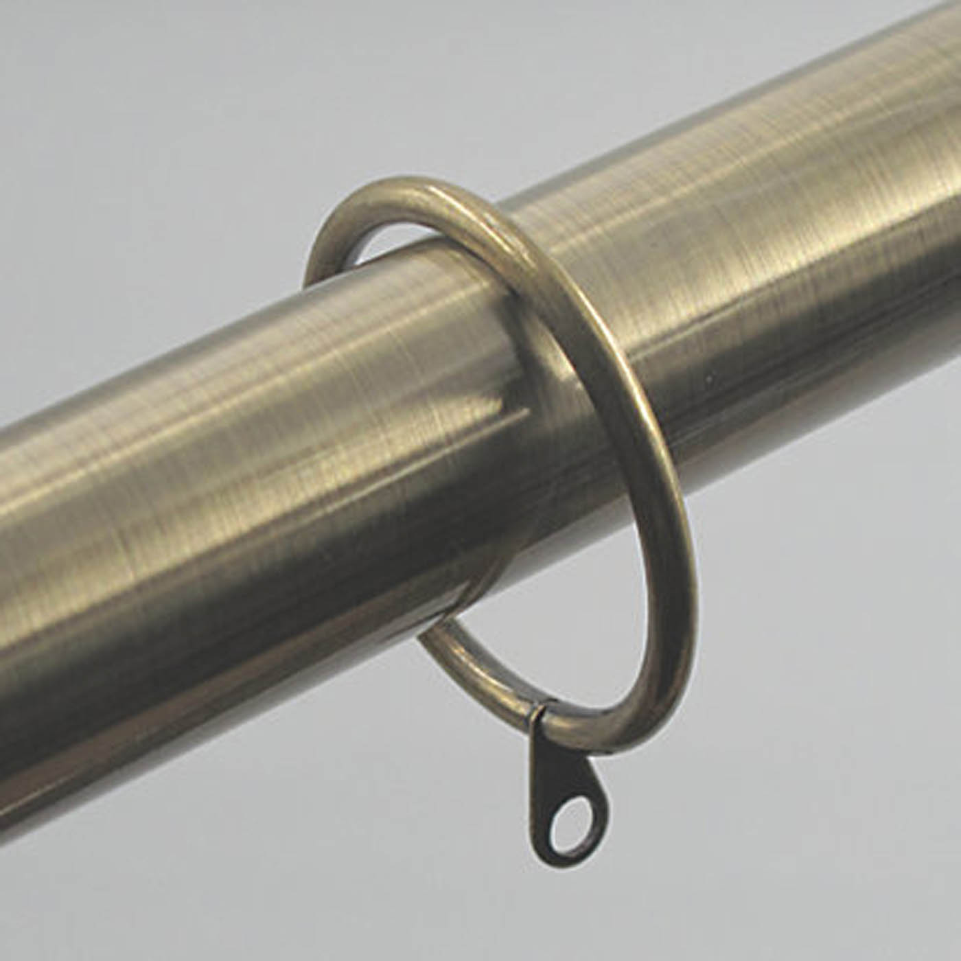 Renaissance Antique Brass Curtain Pole 28/25mm x 180-340cm - Image 4