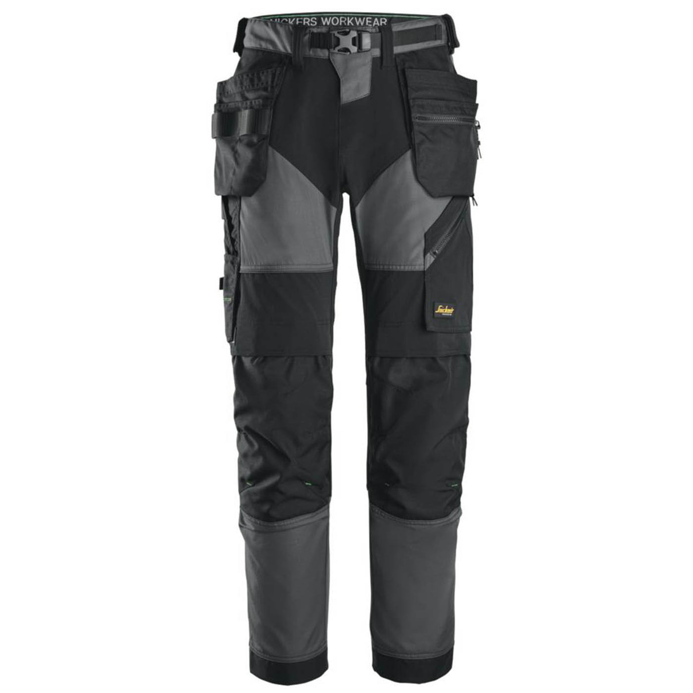 Snickers Work Trousers Mens Regular Fit Grey Stretch Multi Pockets Cargo 36W 30L - Image 1