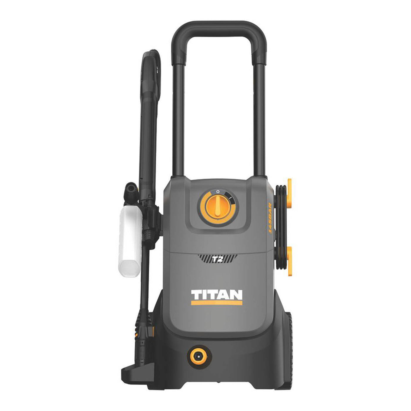 Titan High Pressure Washer Jet TTB1284PRW Corded Electric On-Board 145bar 1800W - Image 2