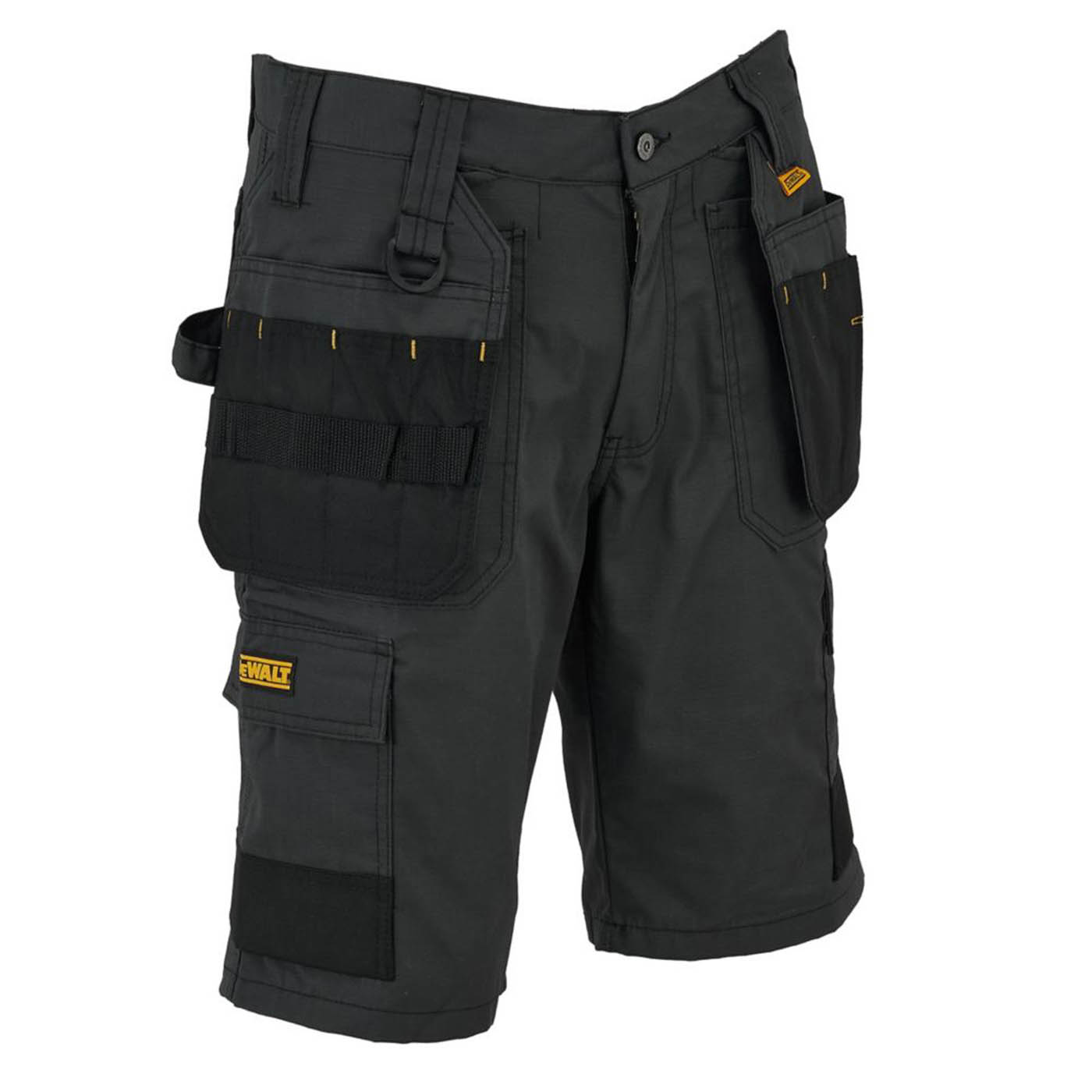 DeWalt Work Shorts Mens Grey Stretch Breathable Multi Pockets Cargo 32W - Image 1
