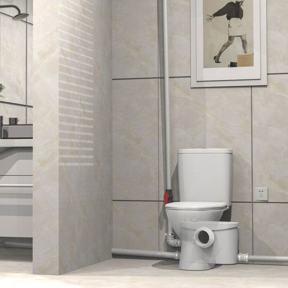 Flomasta Macerator WC And Bathroom Side Outlet Heavy Duty Quiet Pump 400W - Image 5