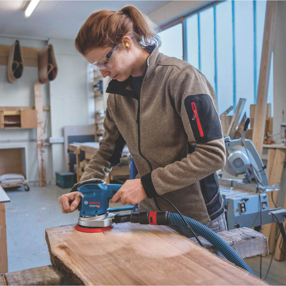 Bosch Random Orbit Sander Electric 110V GEX34-150 150mm Compact Ergonomic 340W - Image 4