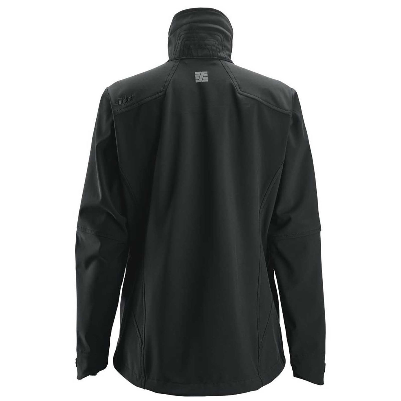 Snickers Work Softshell Jacket Womens Black Windproof Breathable Size 8-10 - Image 2