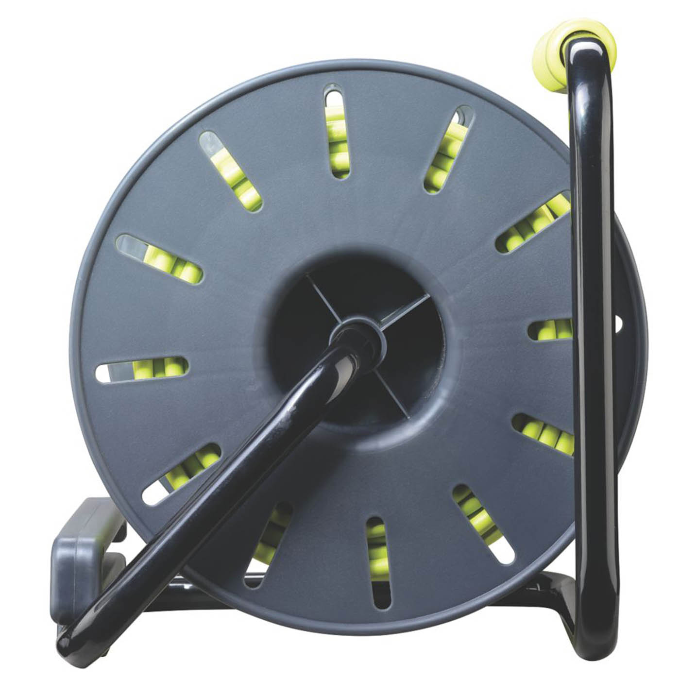 Cable Reel Large Sturdy Drum Lightweight LED Power Indicator 13A 4-Gang 50m 240V - Image 4