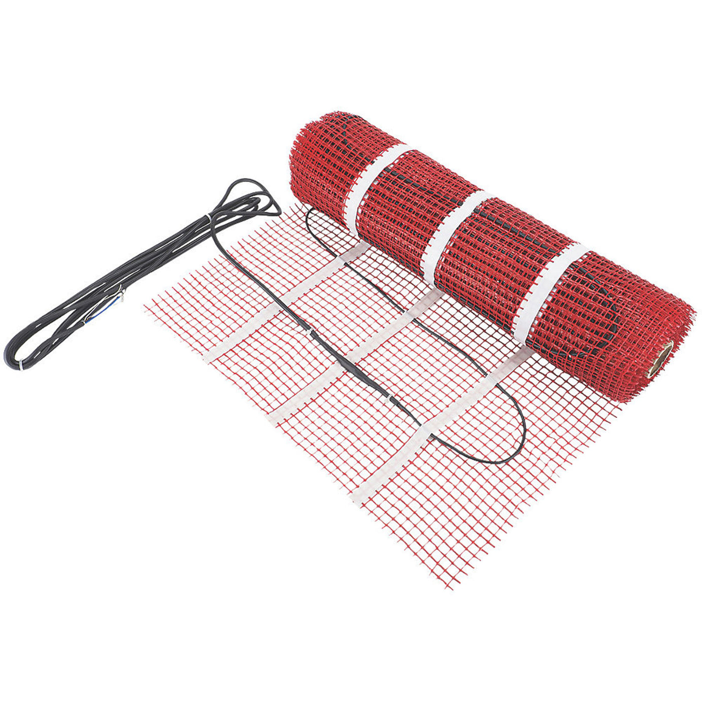 Underfloor Heating Mat Electric Single Sided Self Adhesive Base 150 W/m² 10m² - Image 1
