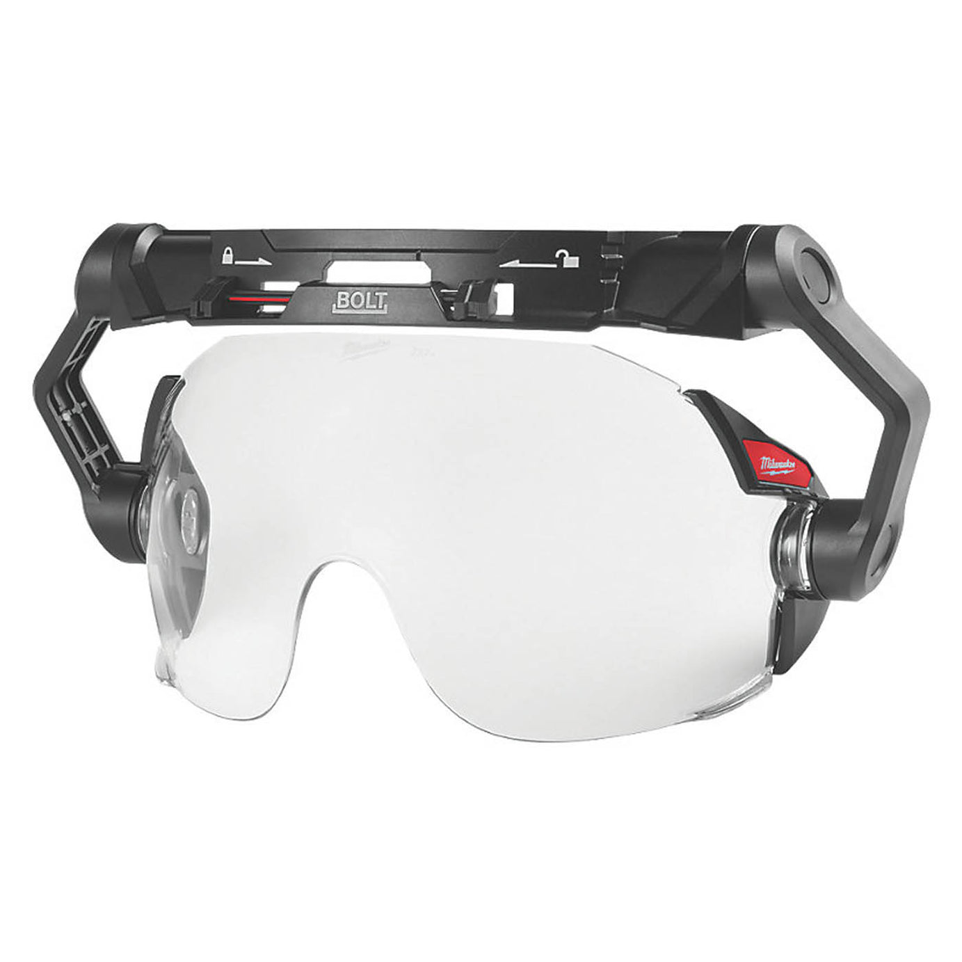 Milwaukee Safety Visor Unisex Clear Eyes Protection Anti Fog Adjustable - Image 1